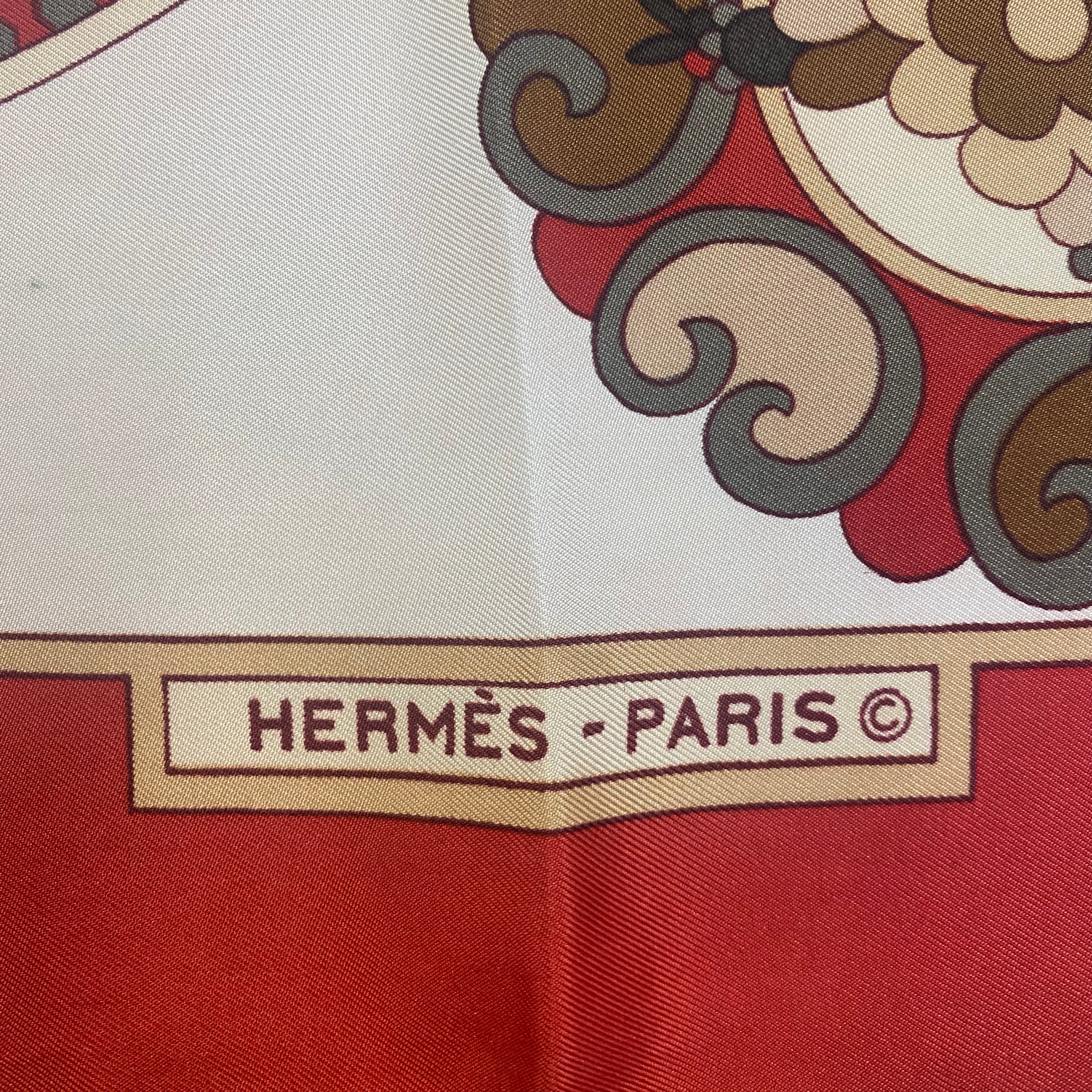 Hermès Cendrillon Silk Scarf