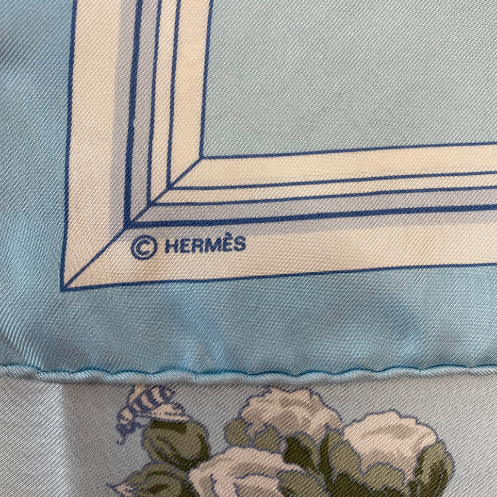 Hermès Quai aux Fleurs Silk Scarf