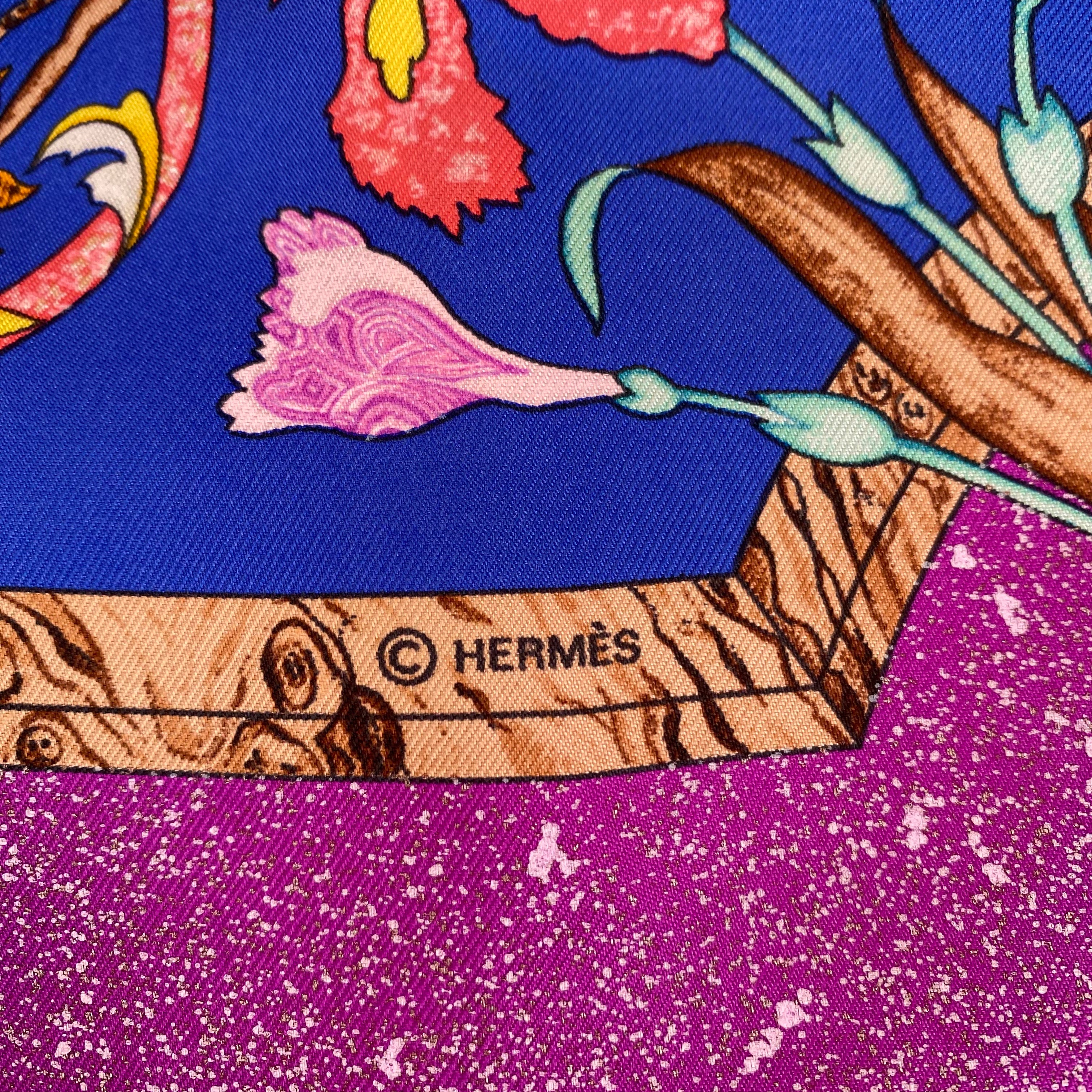 Hermès Pierres D’Occident Silk Scarf Quite Rare