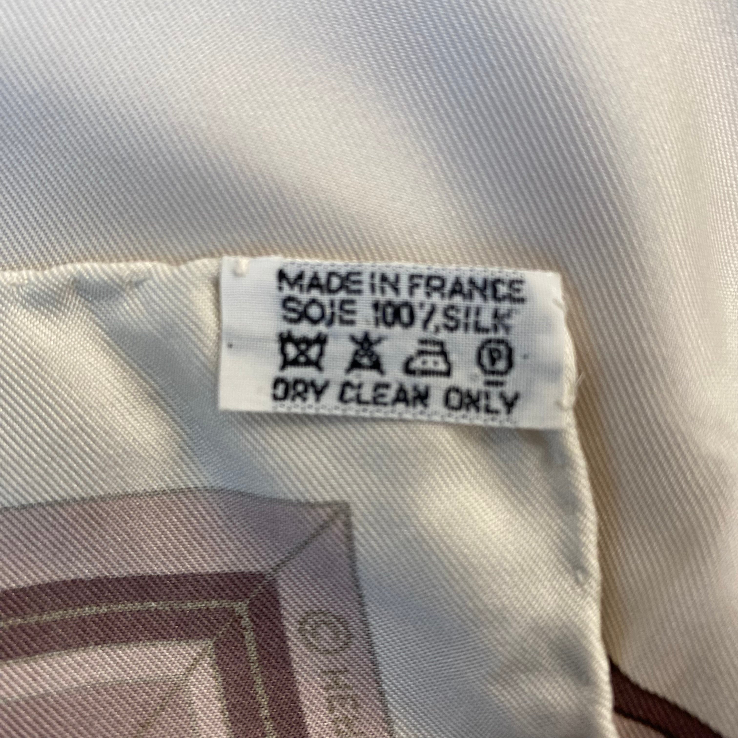 Hermès Quai aux Fleurs Silk Scarf