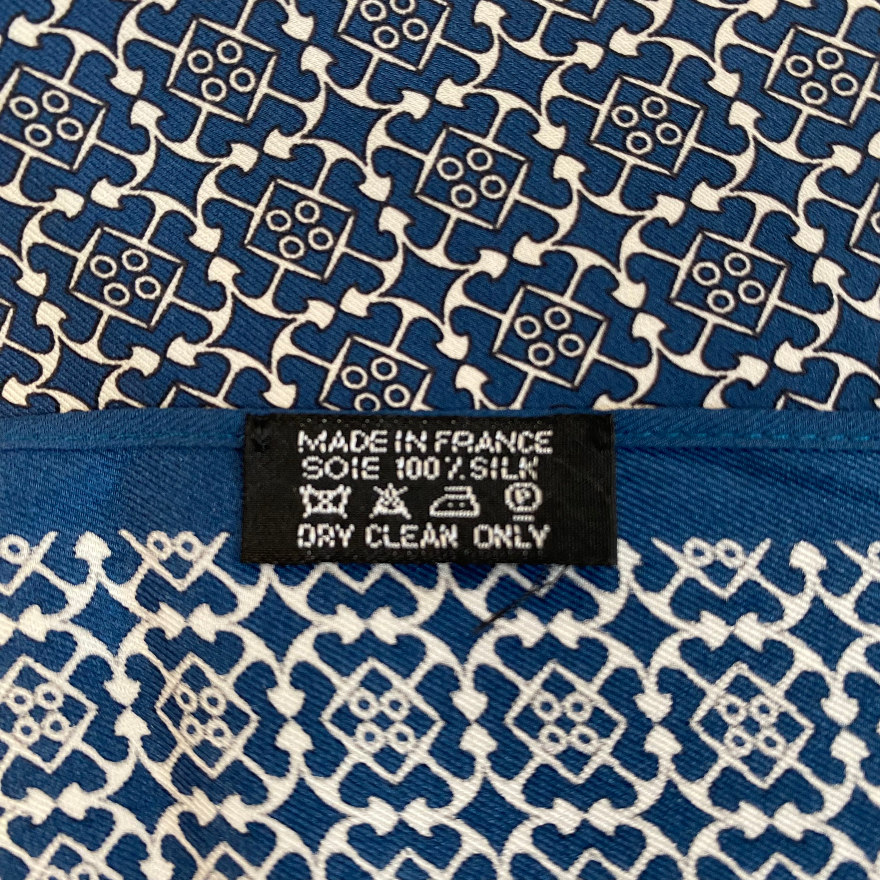 Men’s Brand New Boxed Hermès Silk Scarf