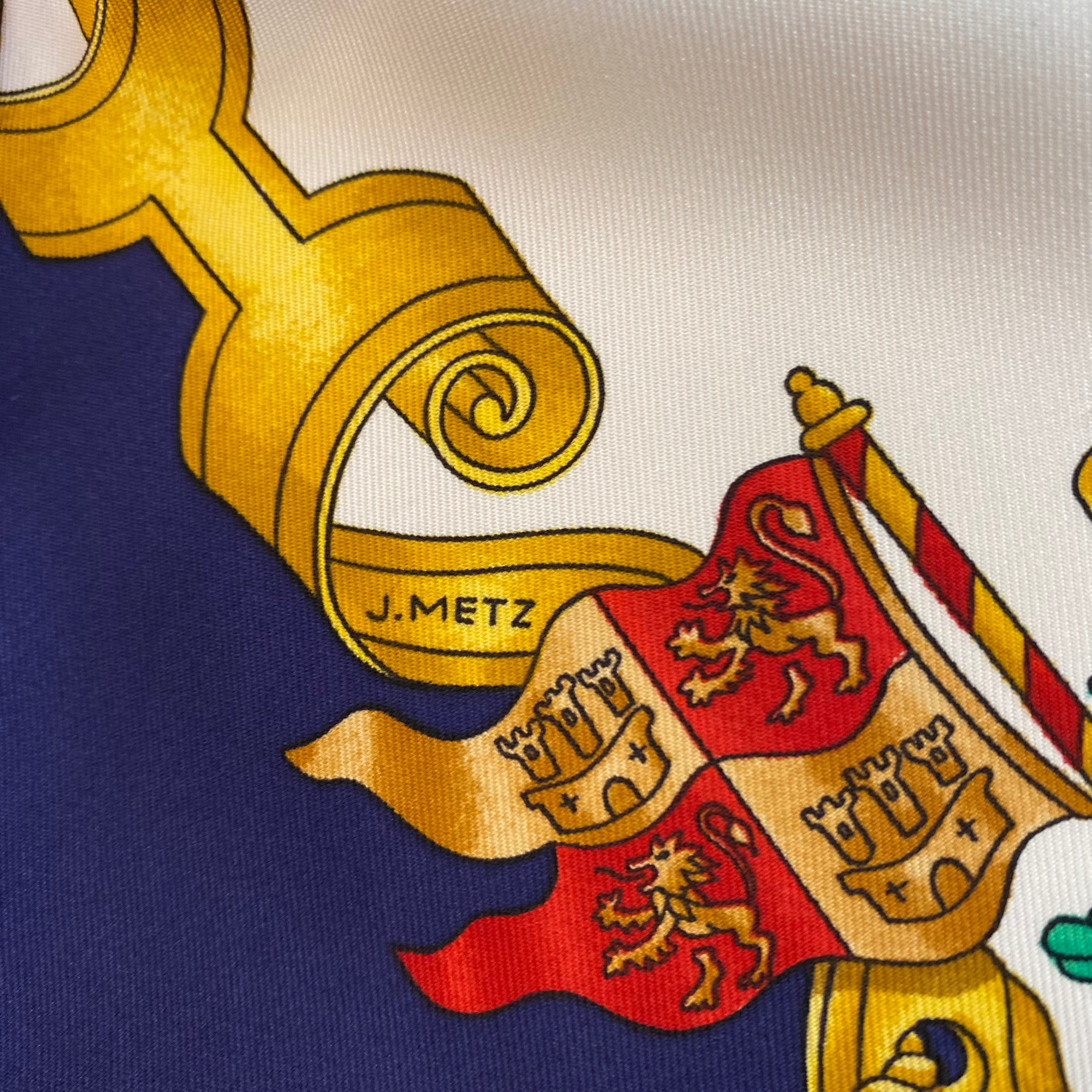 Hermès Voiles de Lumiere Silk Scarf