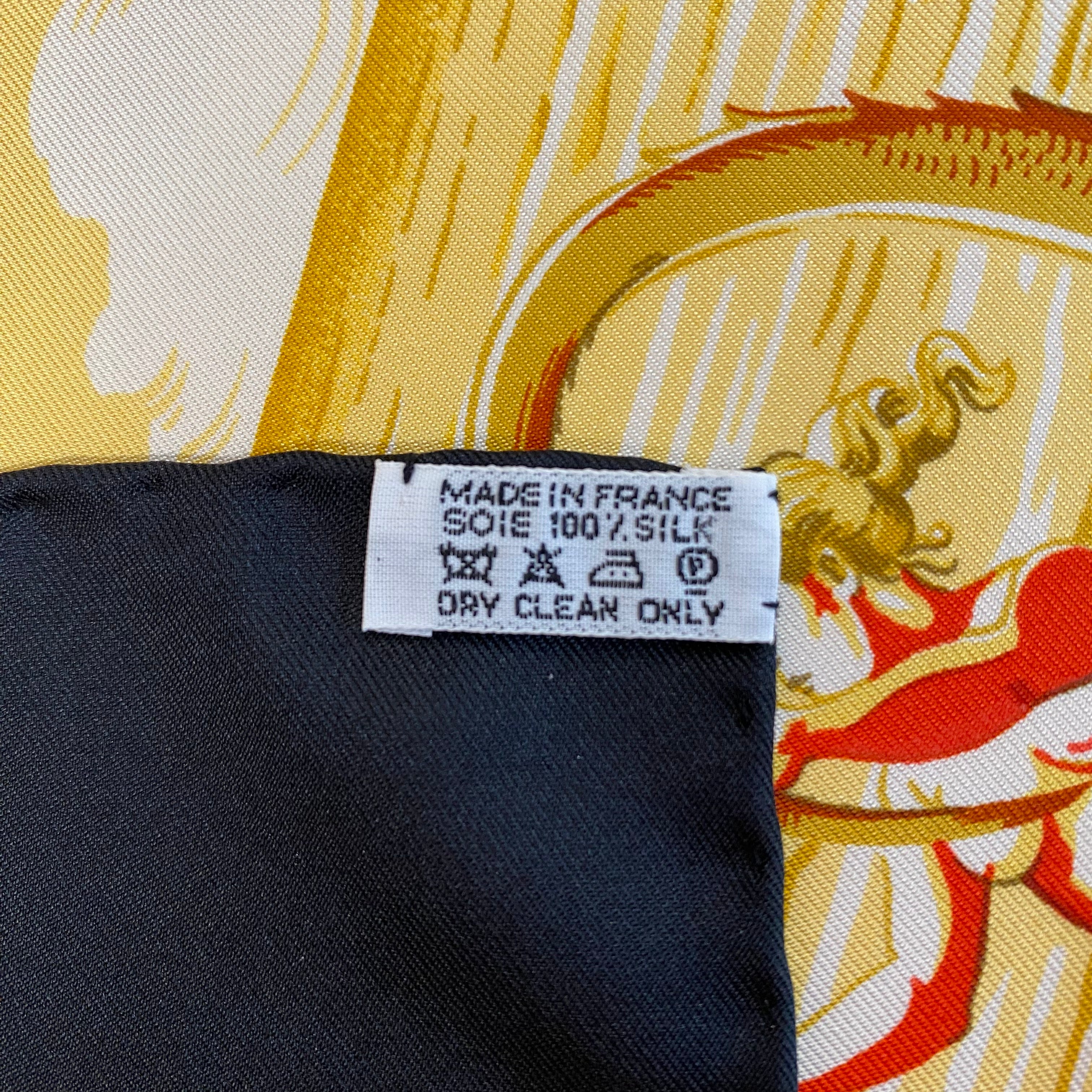 Immaculate Hermès Au Delà des cinq Mers Silk Scarf