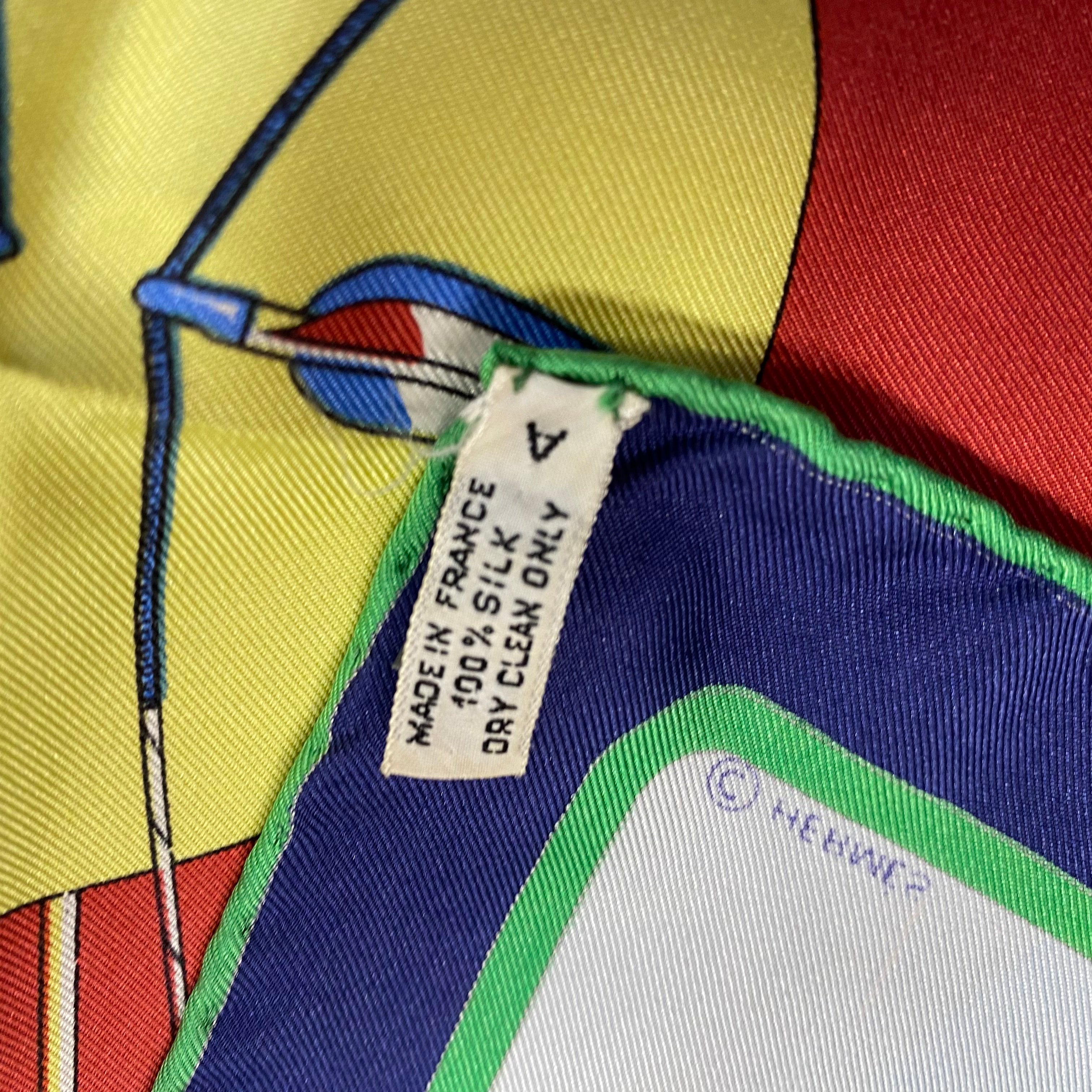 Hermès Arcs en Ciel Silk Scarf