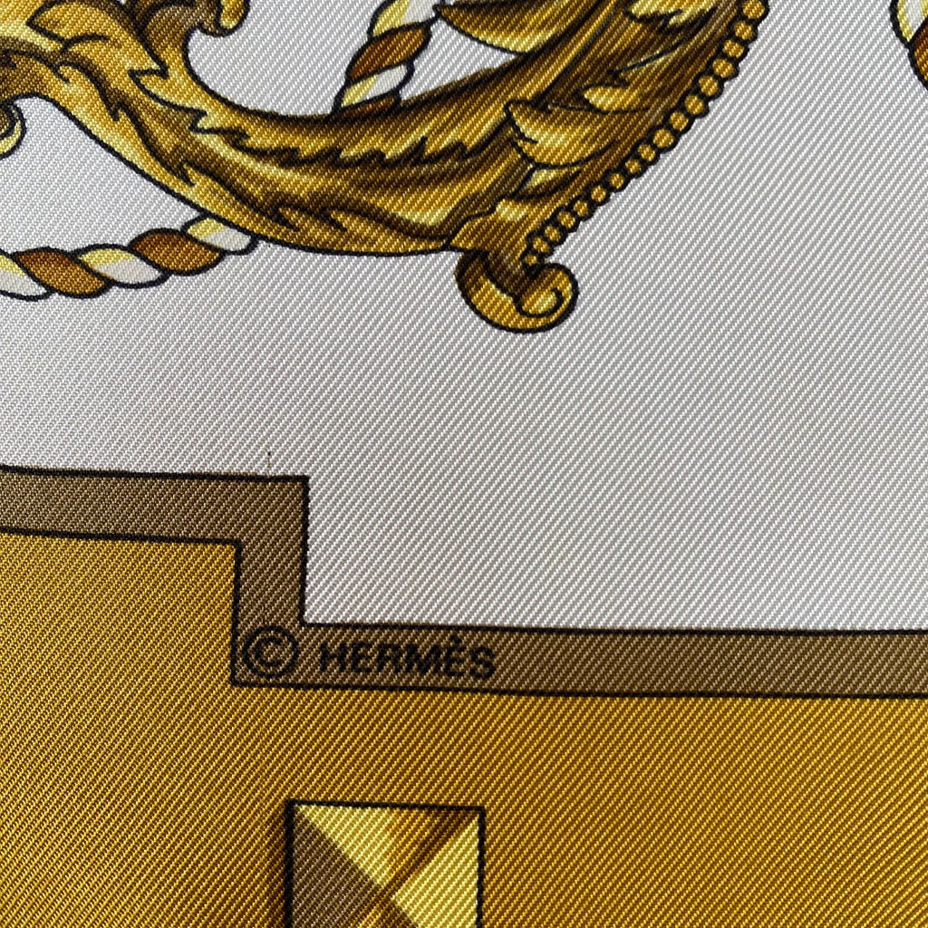 Hermès Les Clefs Silk Scarf