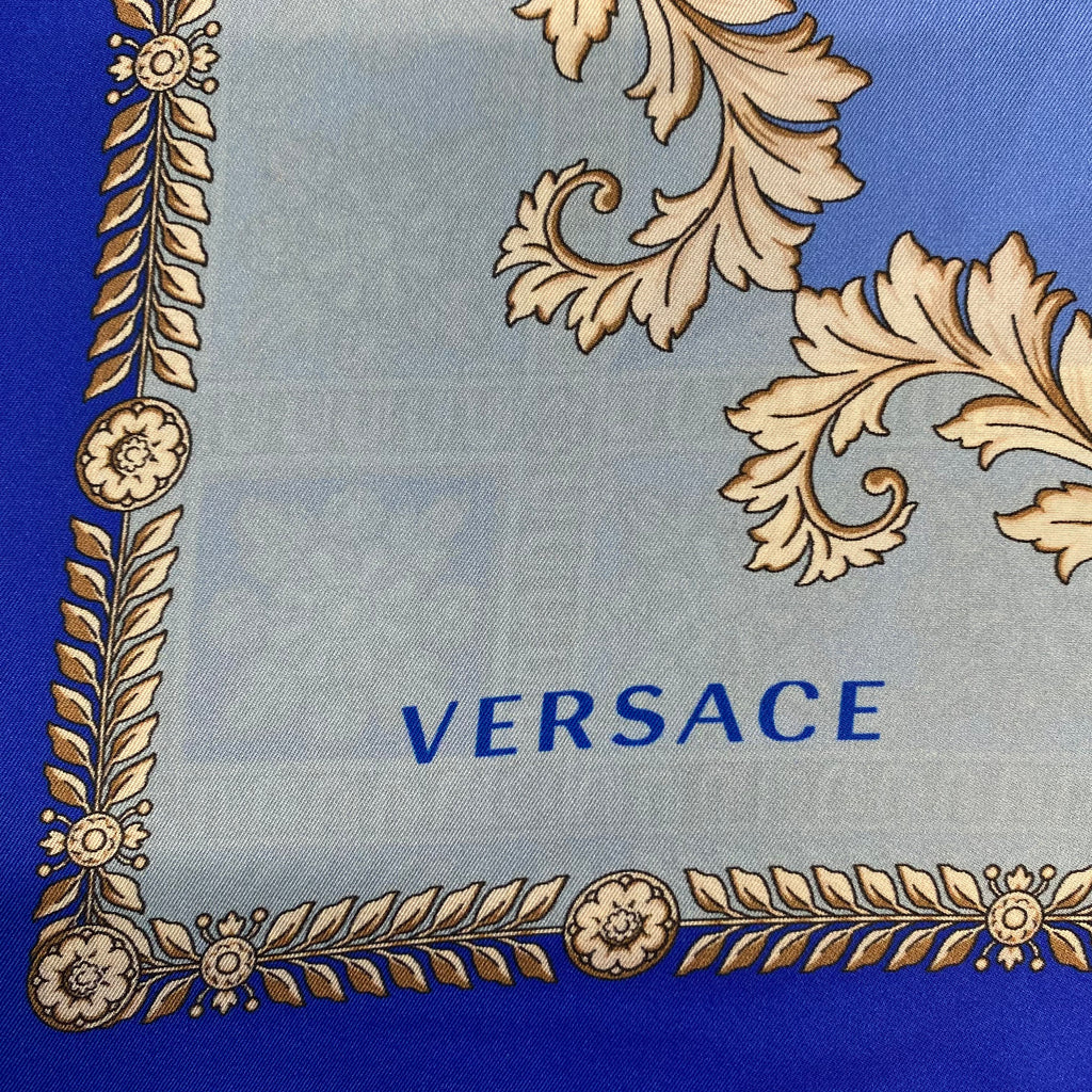 Immaculate Versace Designer Silk Scarf