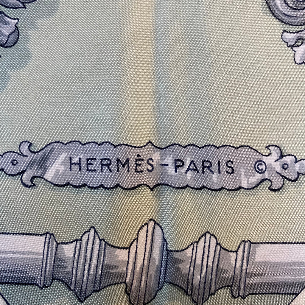 Hermès Ferronnerie Silk Scarf
