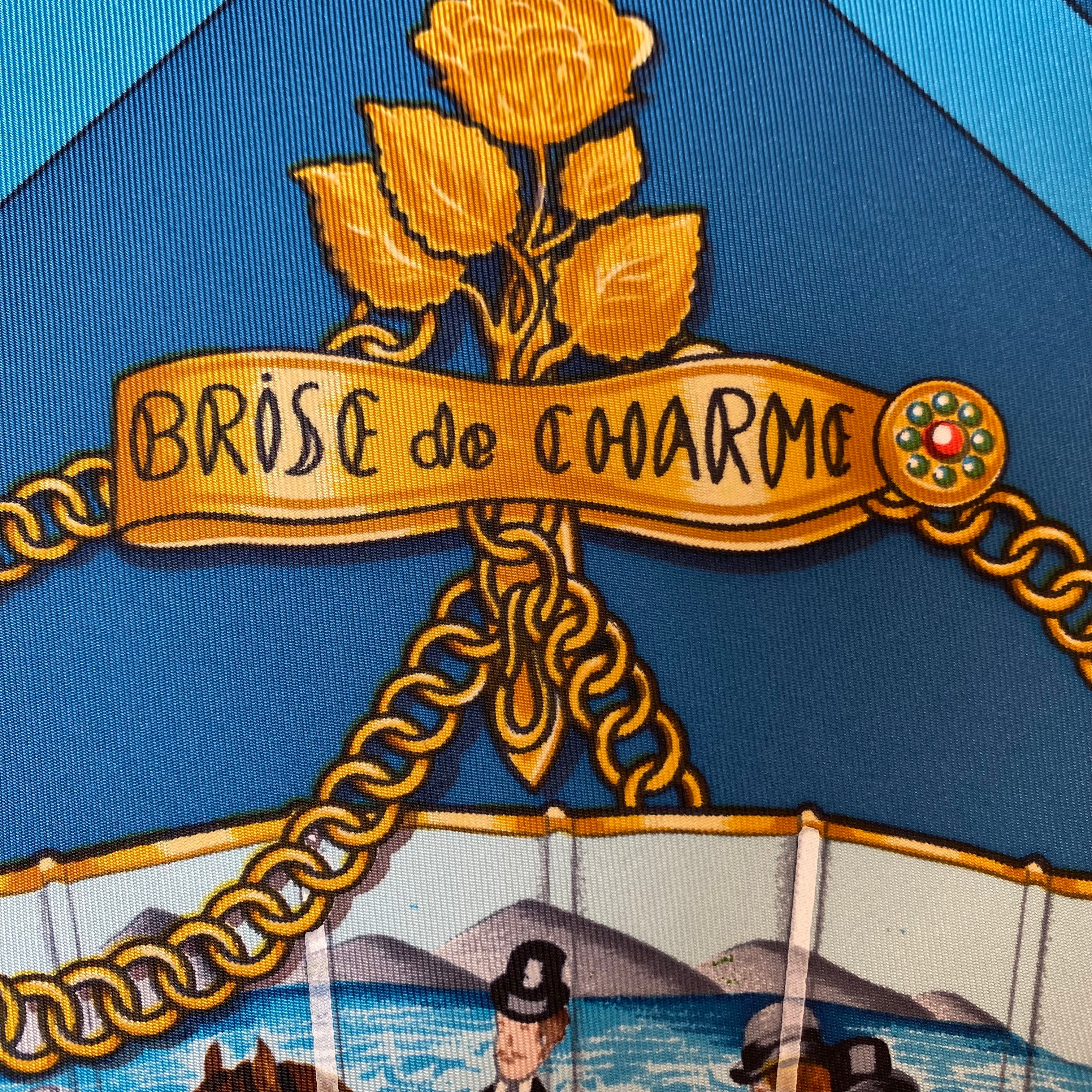 Brand New Boxed Hermès Brise de Charme Silk Scarf