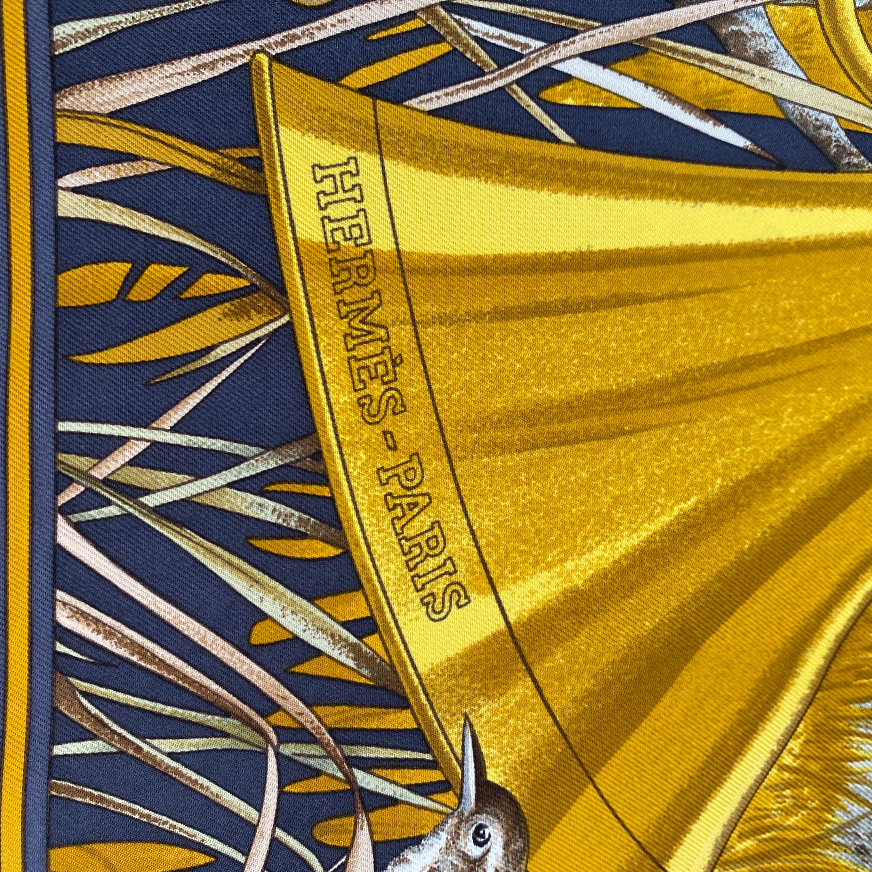 Hermès Chasse au Bois Silk Scarf