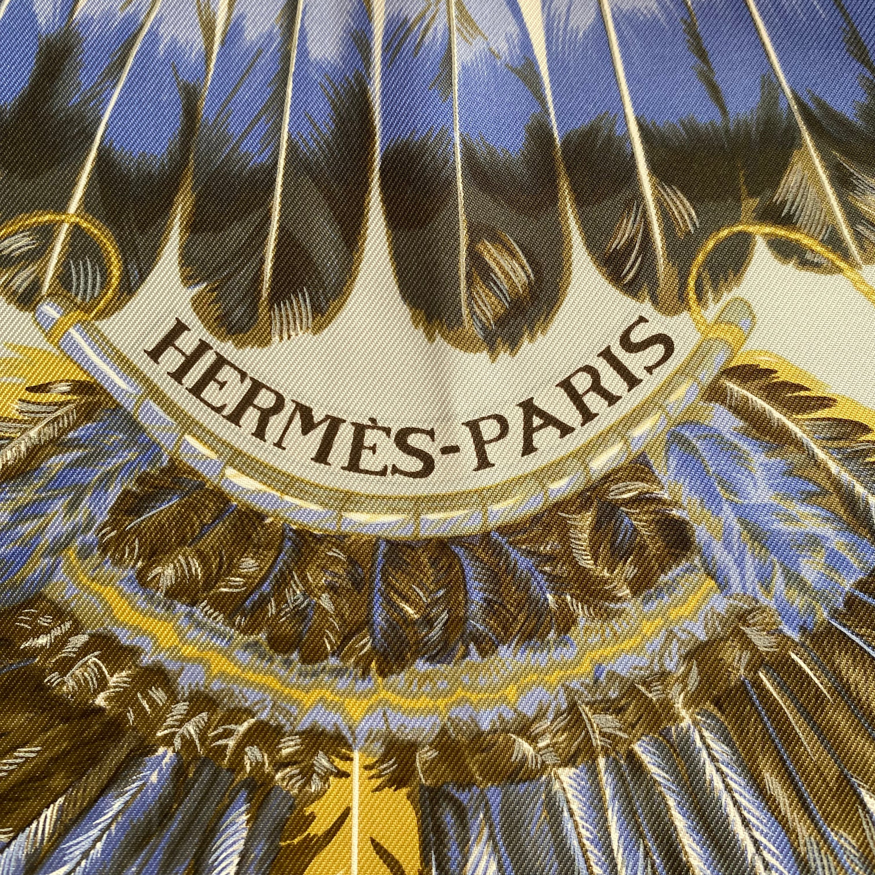 Brand New Boxed Hermès Brazil Silk Scarf