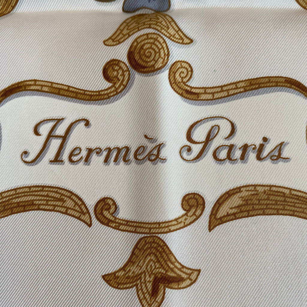 Hermès Cheval Turc Silk Scarf