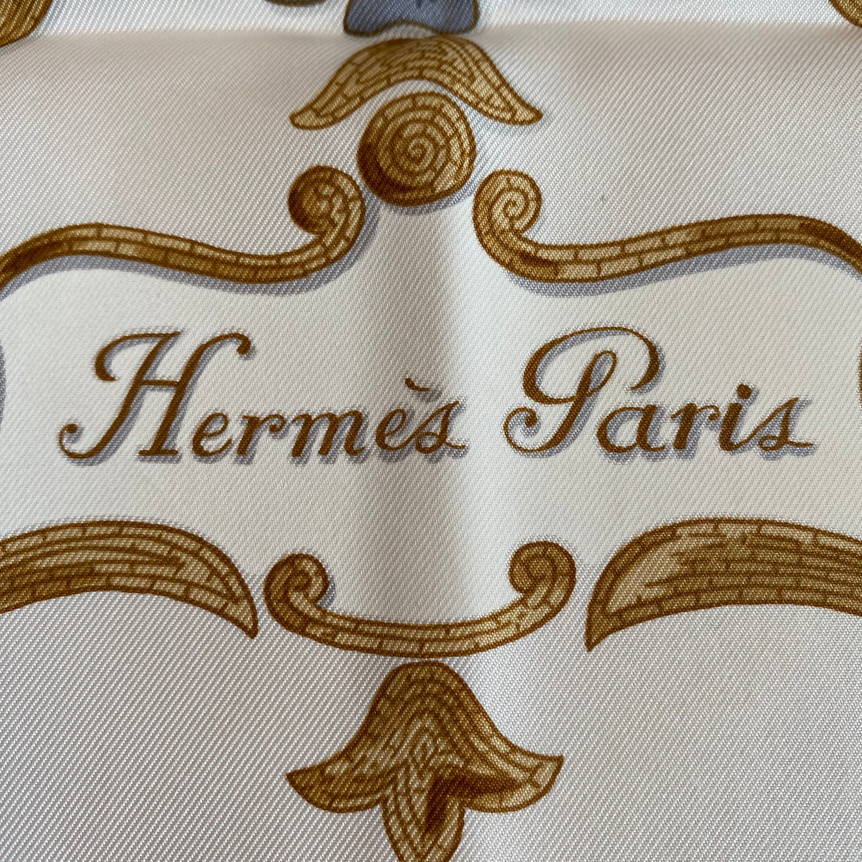 Hermès Cheval Turc Silk Scarf