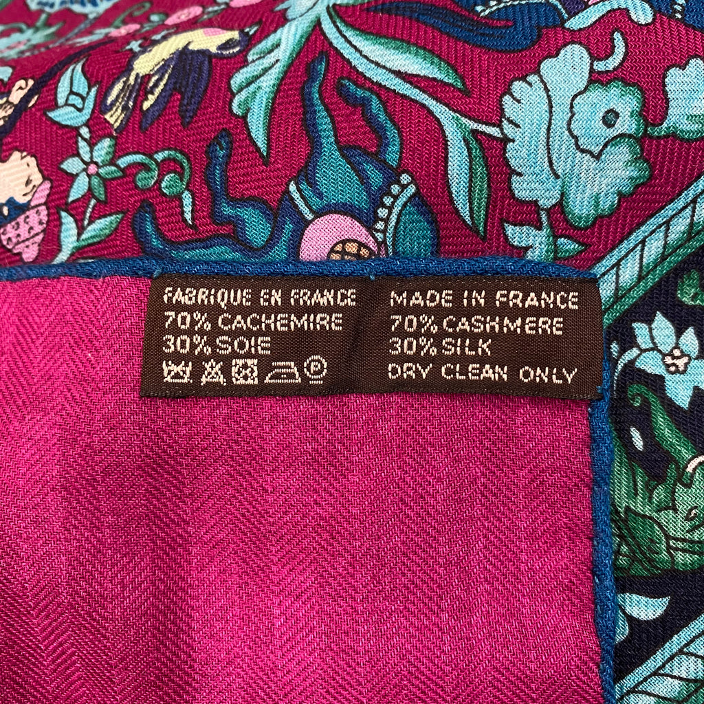 Hermès Chasse En Inde Cashmere/Silk Scarf