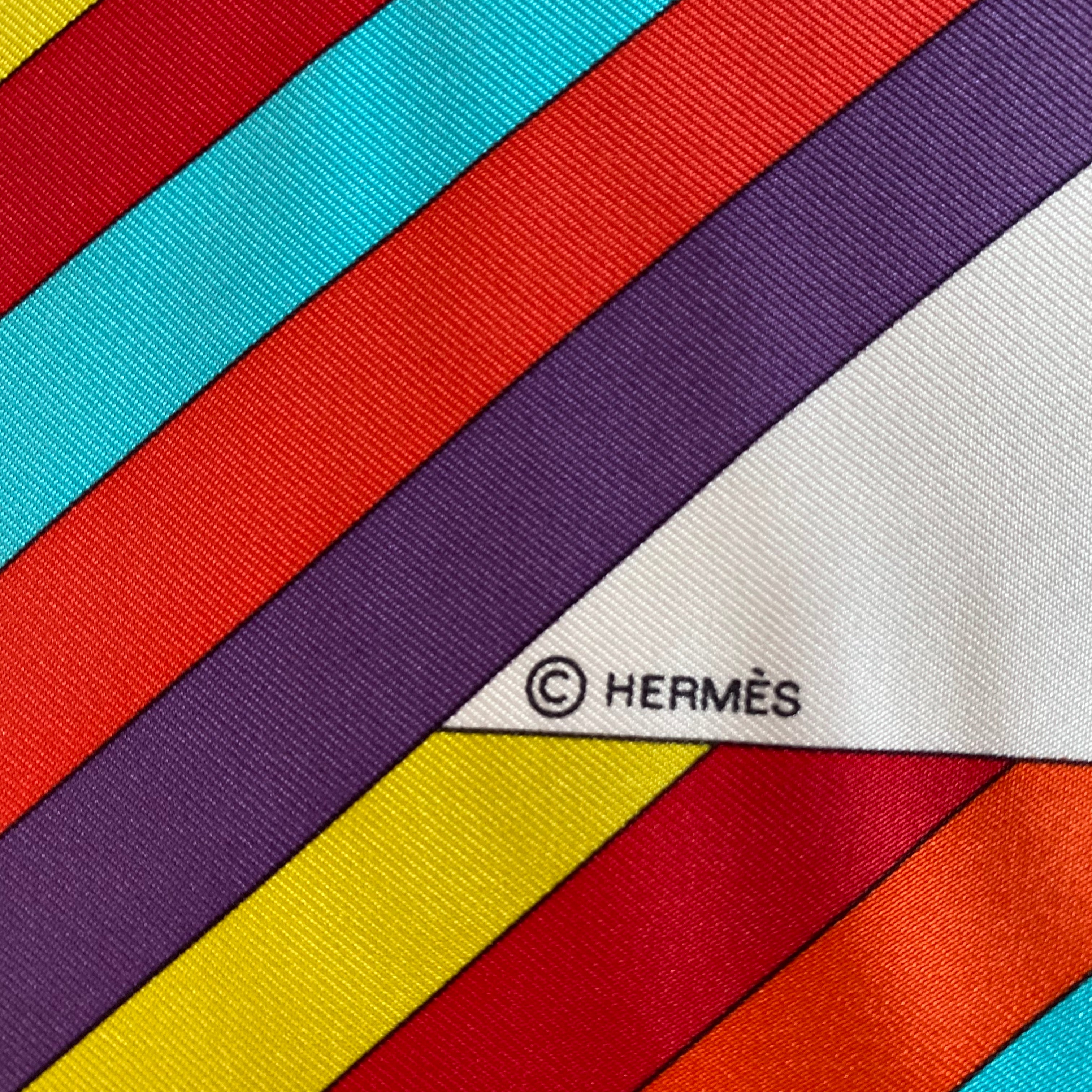 Brand New Boxed Hermès Les Jeux d’Hermès Silk Scarf Quite Rare