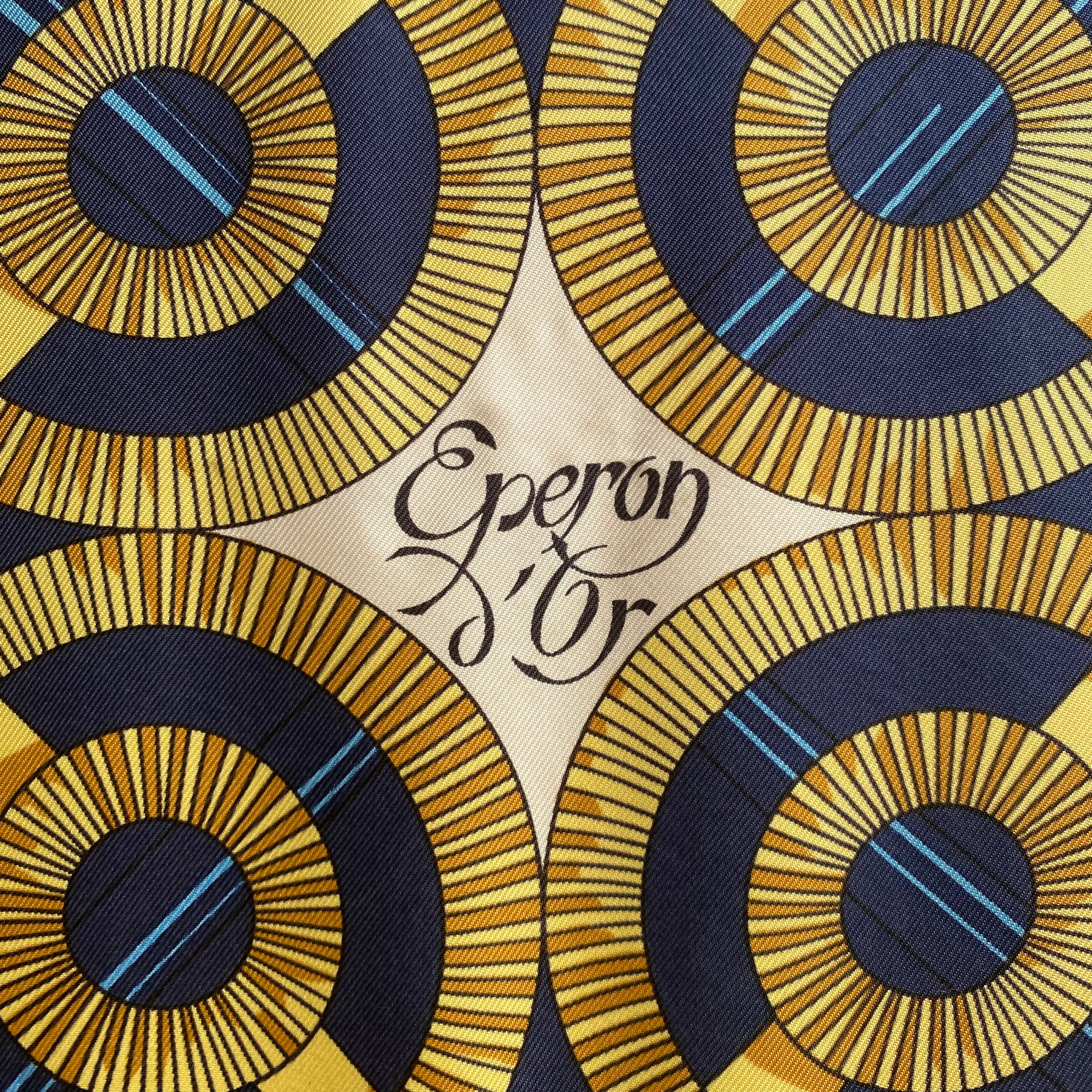 Hermès Eperon D’Or Silk Scarf