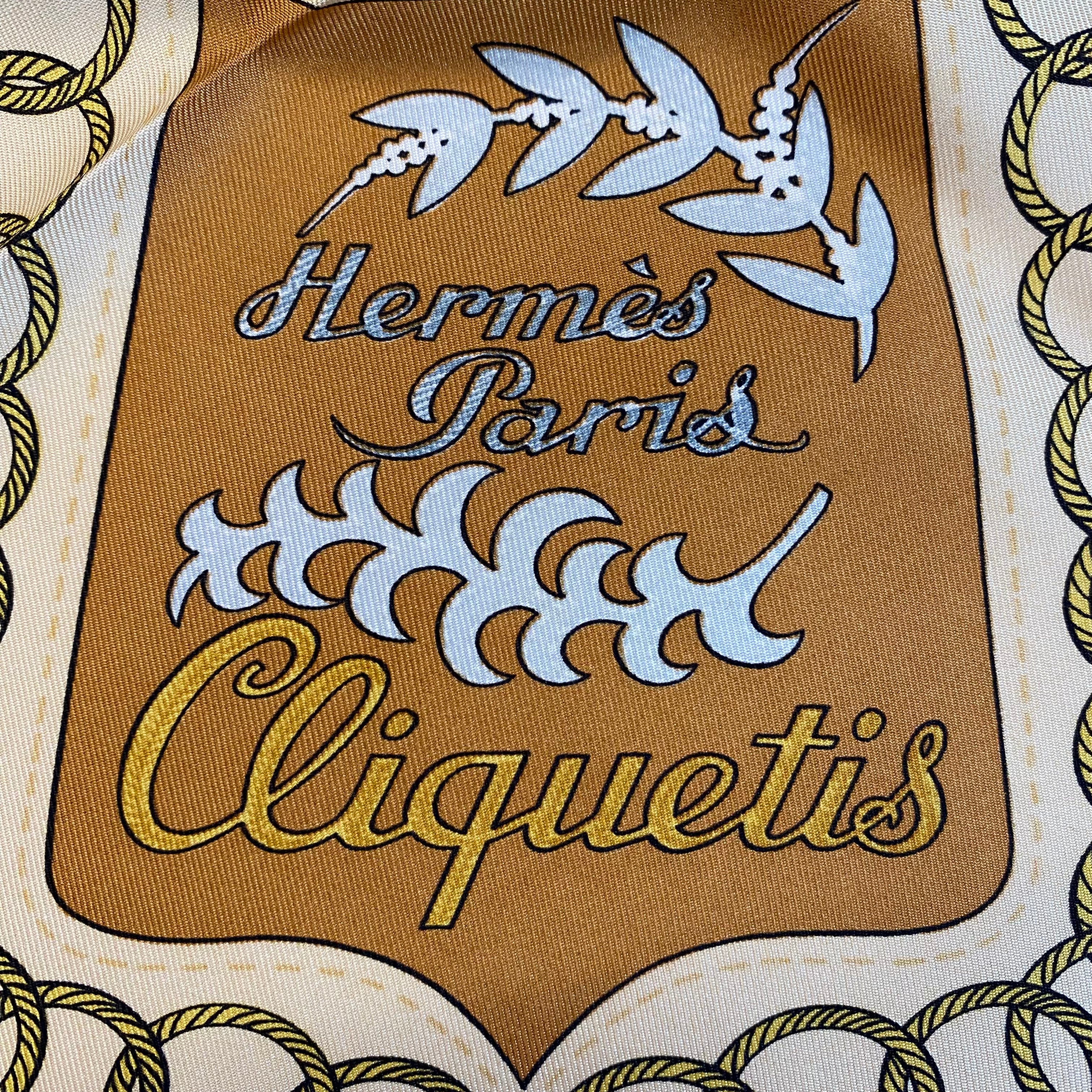 Hermès Cliquetis Silk Scarf