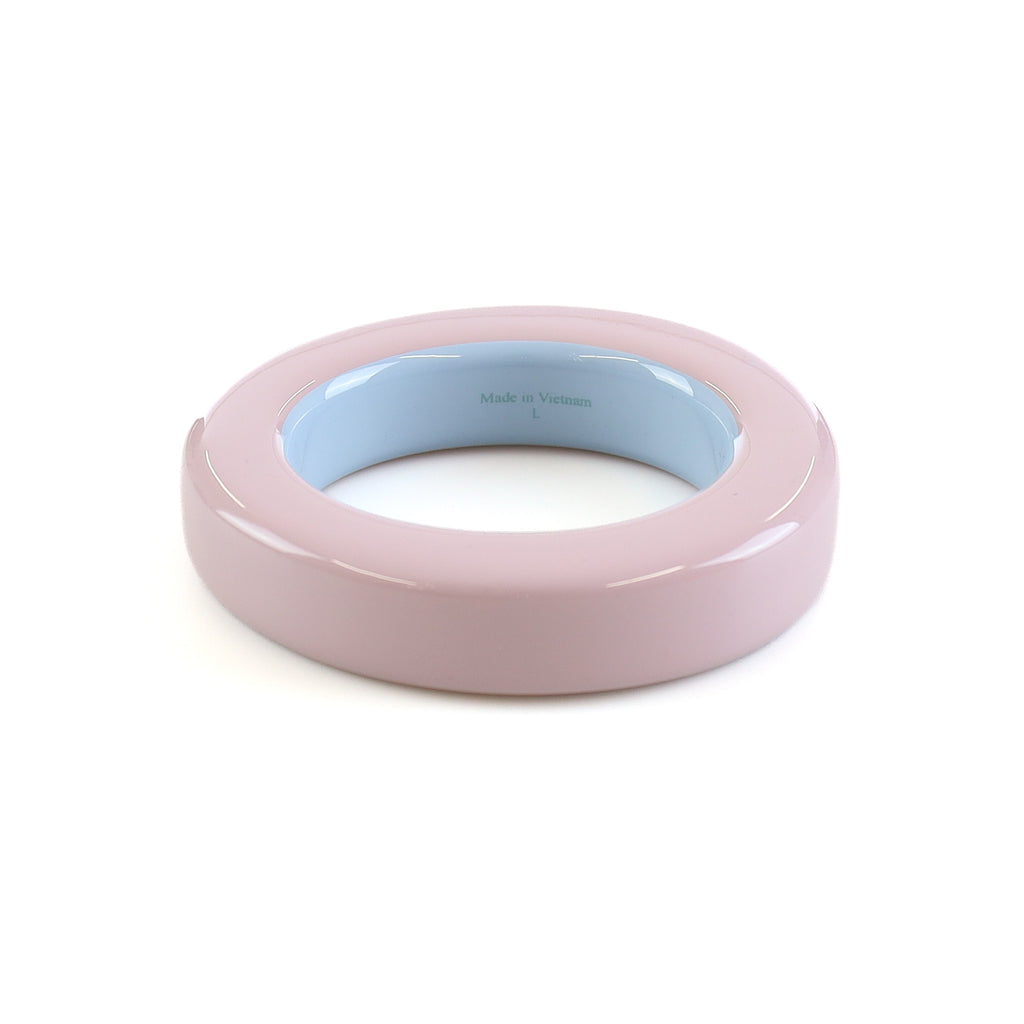 Brand New Boxed Hermès Fusion Le Bois Laque Bangle Large