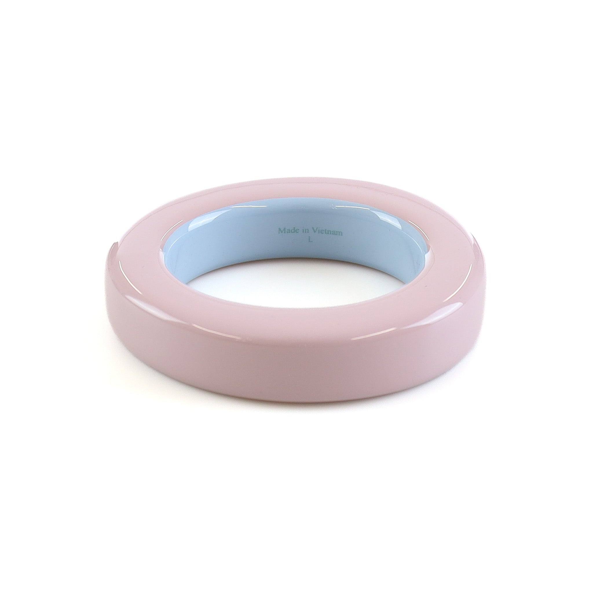 Brand New Boxed Hermès Fusion Le Bois Laque Bangle Large