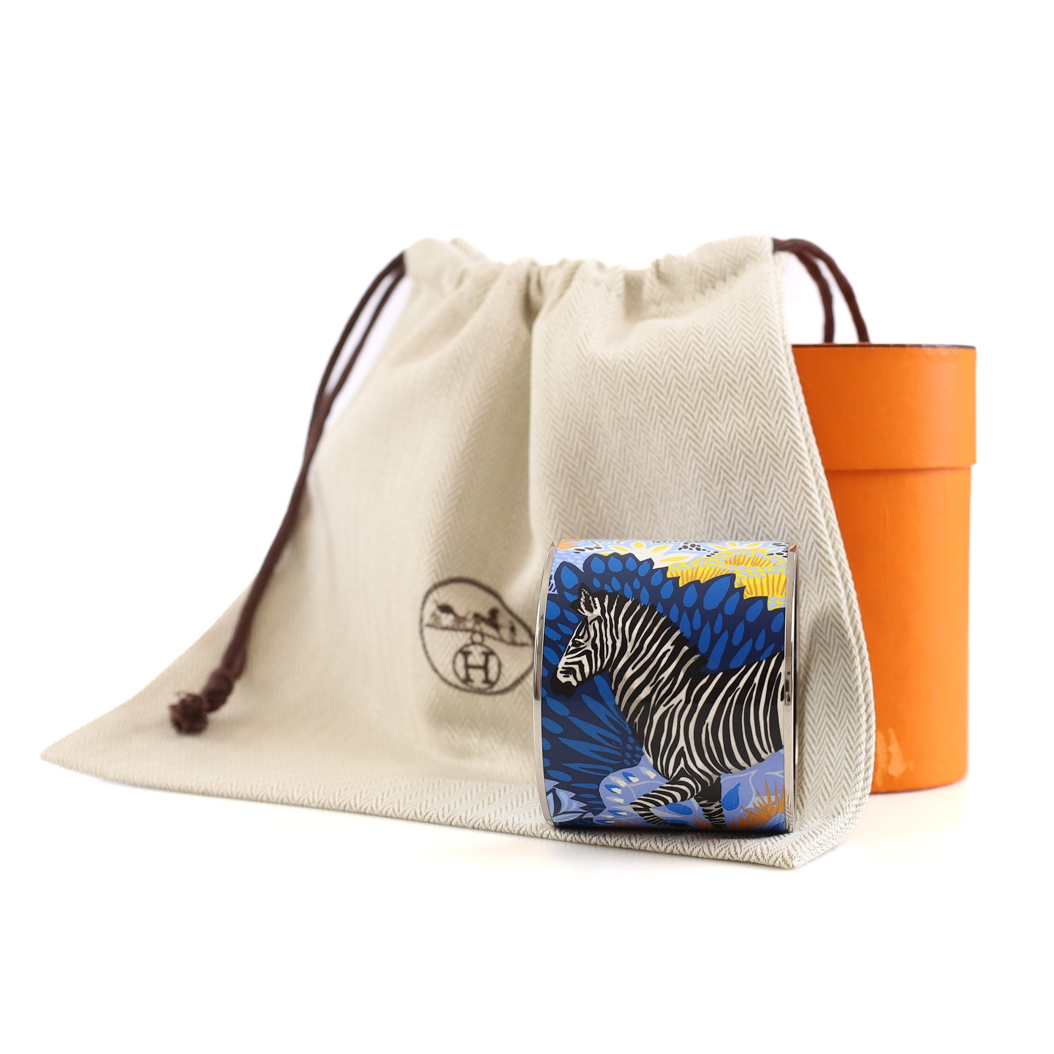 Pristine Boxed Hermès Jungle of Eden Bangle