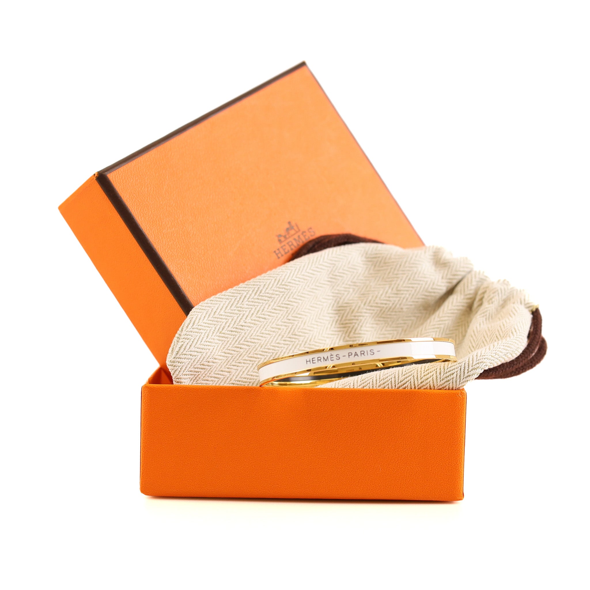 Brand New Boxed Hermès Uni Bangle Small