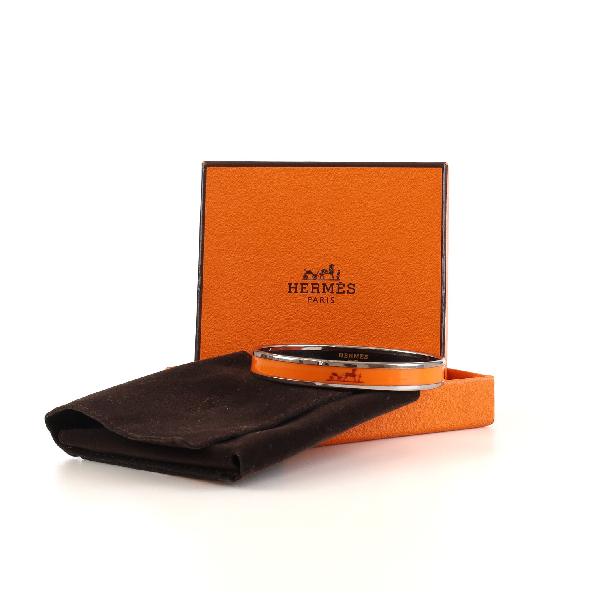 Pristine Boxed Hermès Calèche Bangle