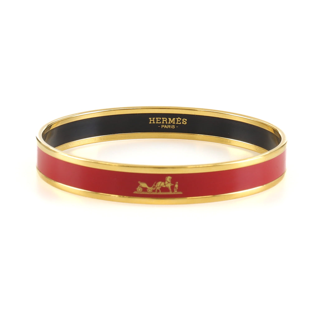 Pristine Boxed Hermès Calèche Bangle Medium