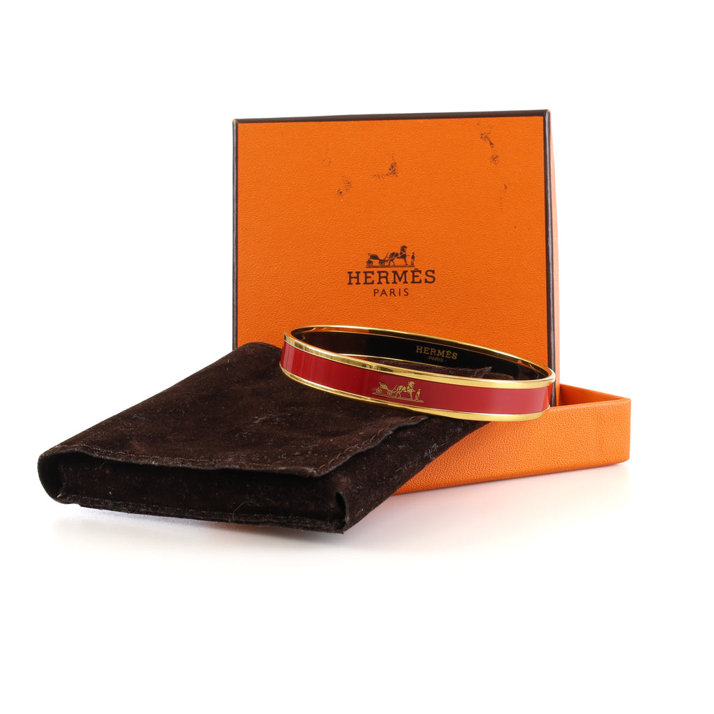Pristine Boxed Hermès Calèche Bangle Medium