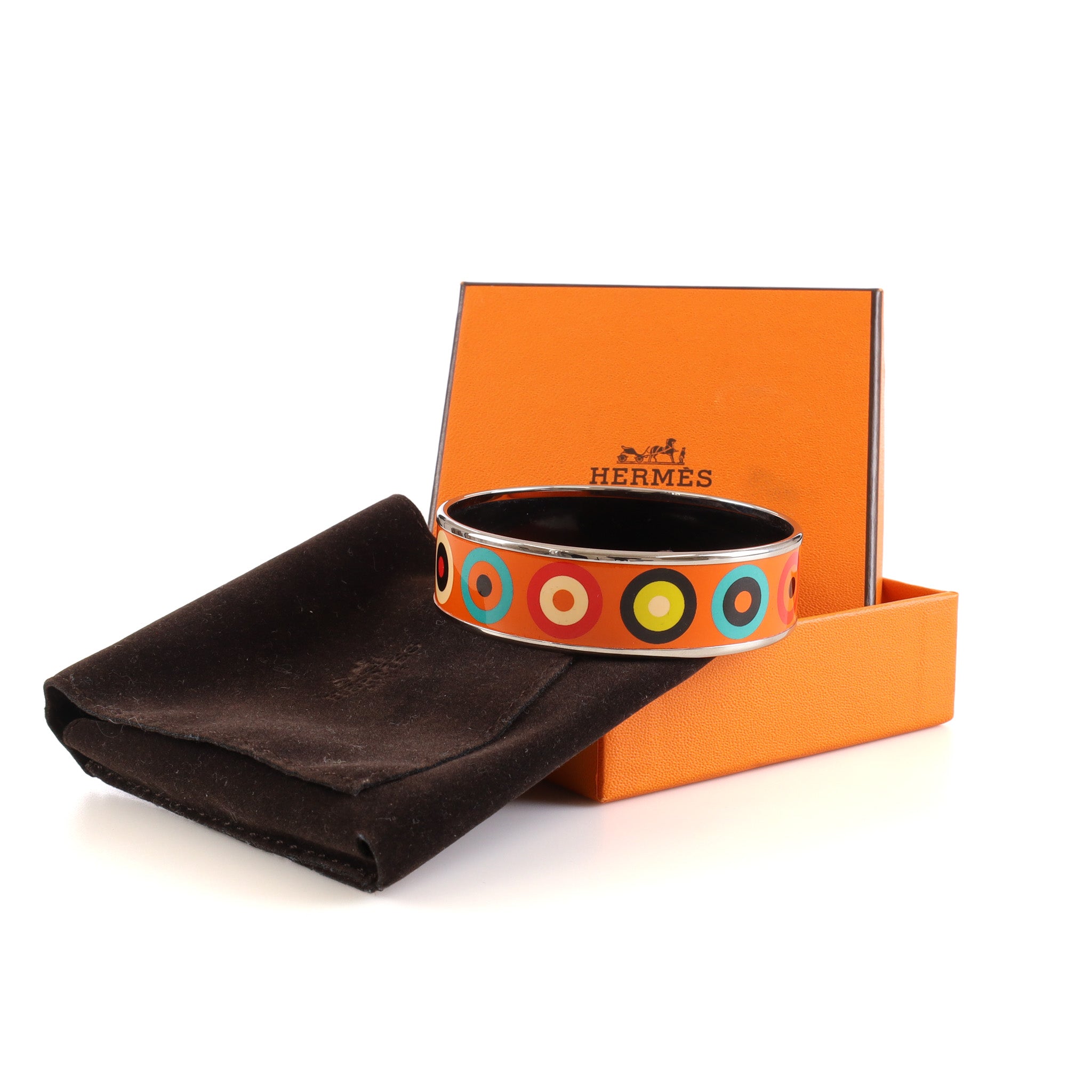 Pristine Boxed Hermès Dancing Circles Bangle
