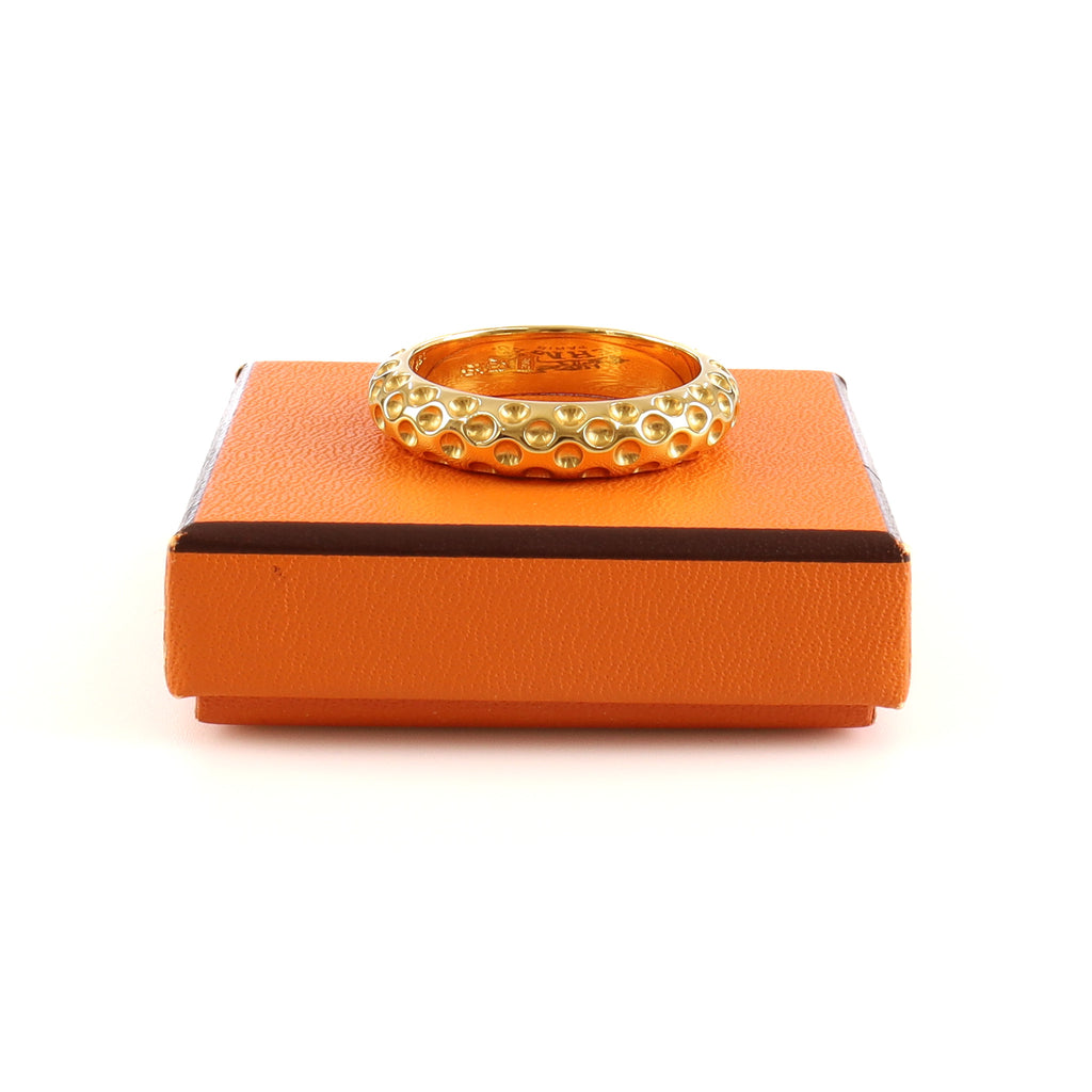 Brand New Boxed Hermès Scarf Ring