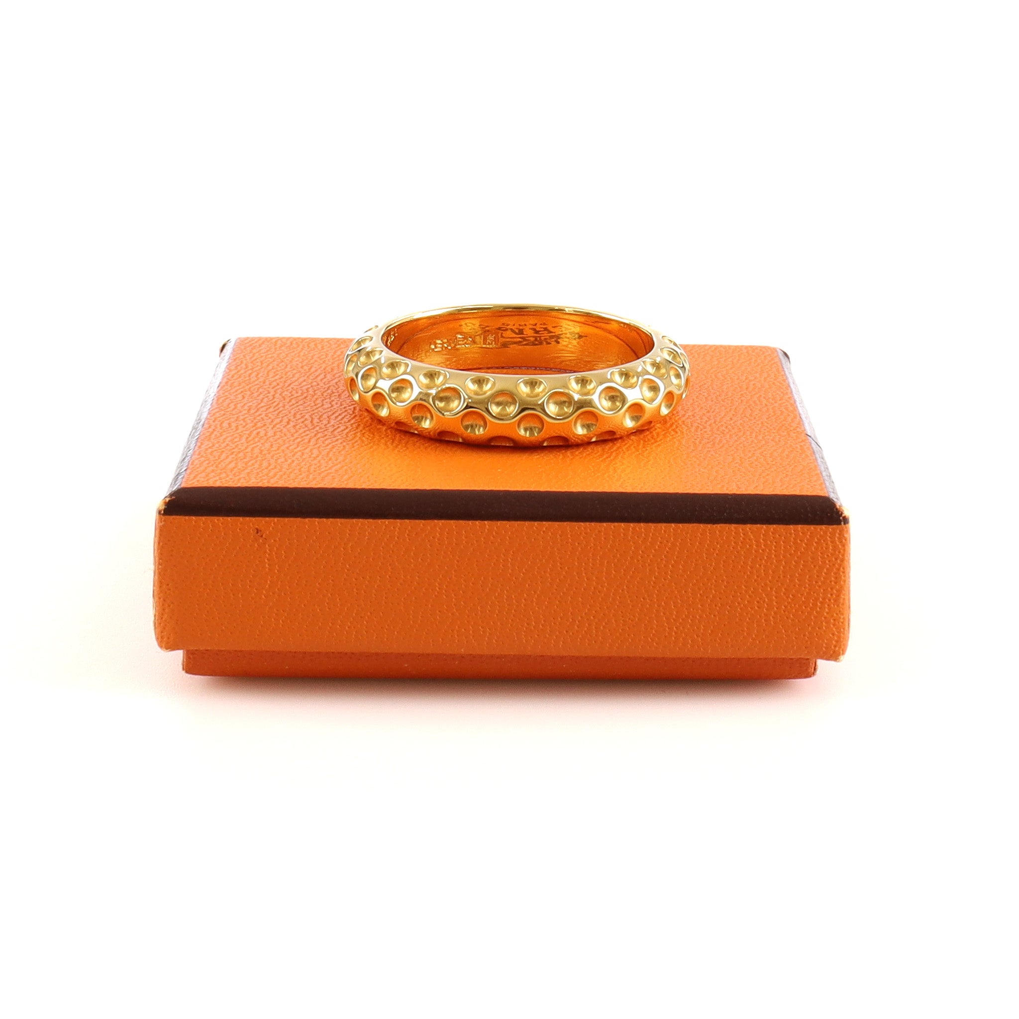 Brand New Boxed Hermès Scarf Ring