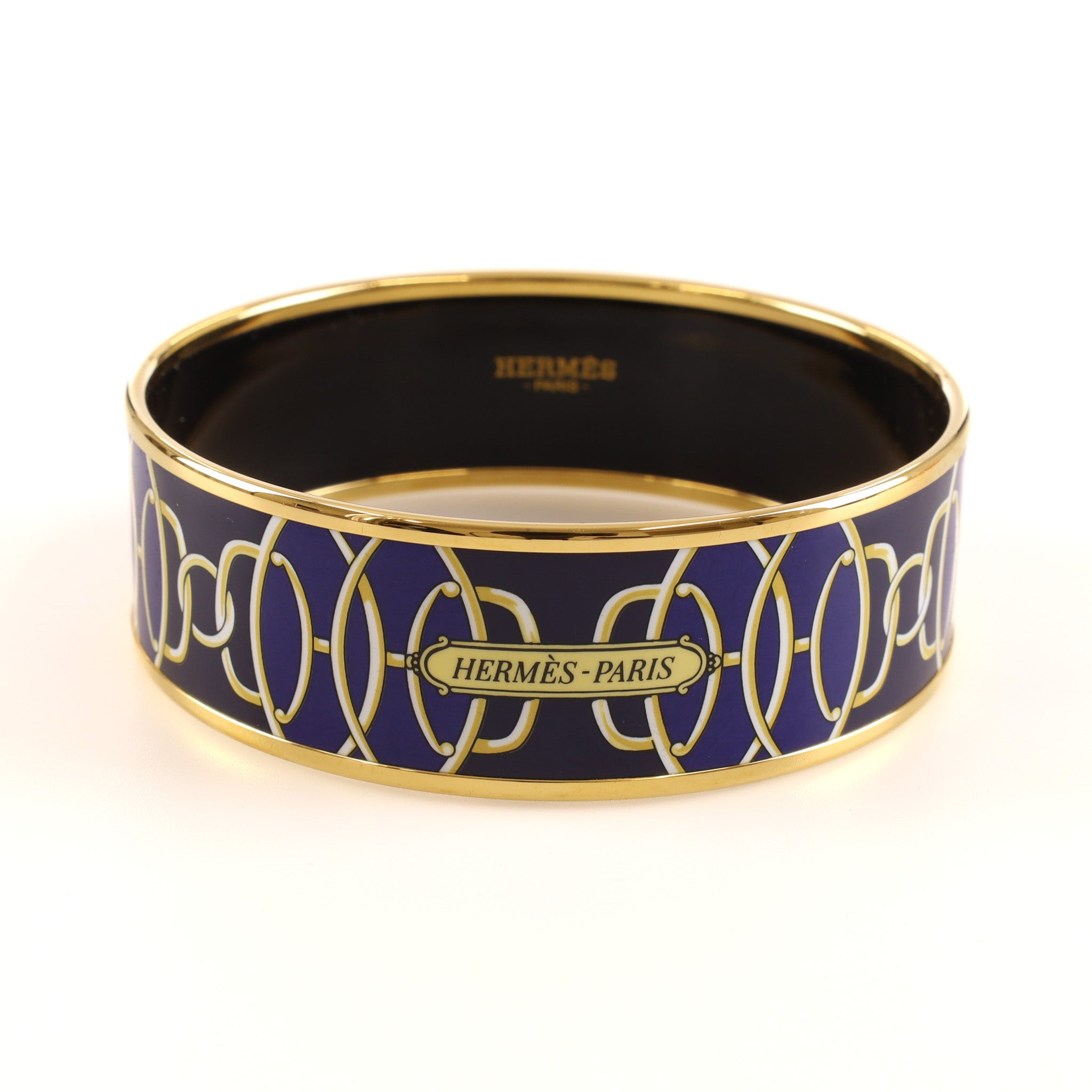 Pristine Boxed Hermès Lift Profile Bangle