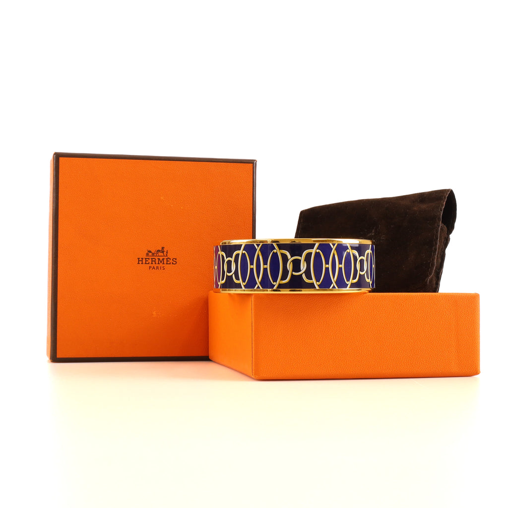Pristine Boxed Hermès Lift Profile Bangle