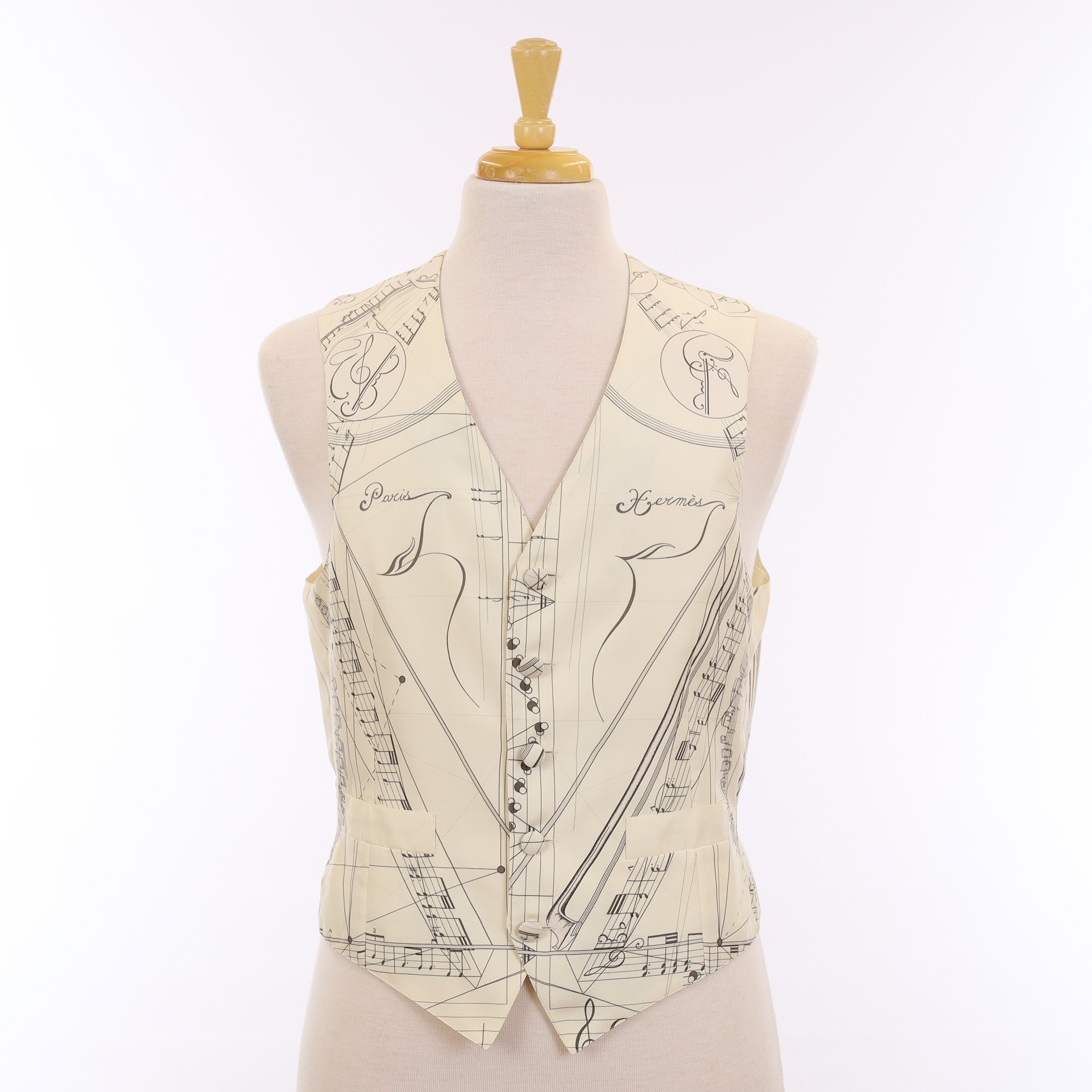 Hermès Men's Silk Waistcoat