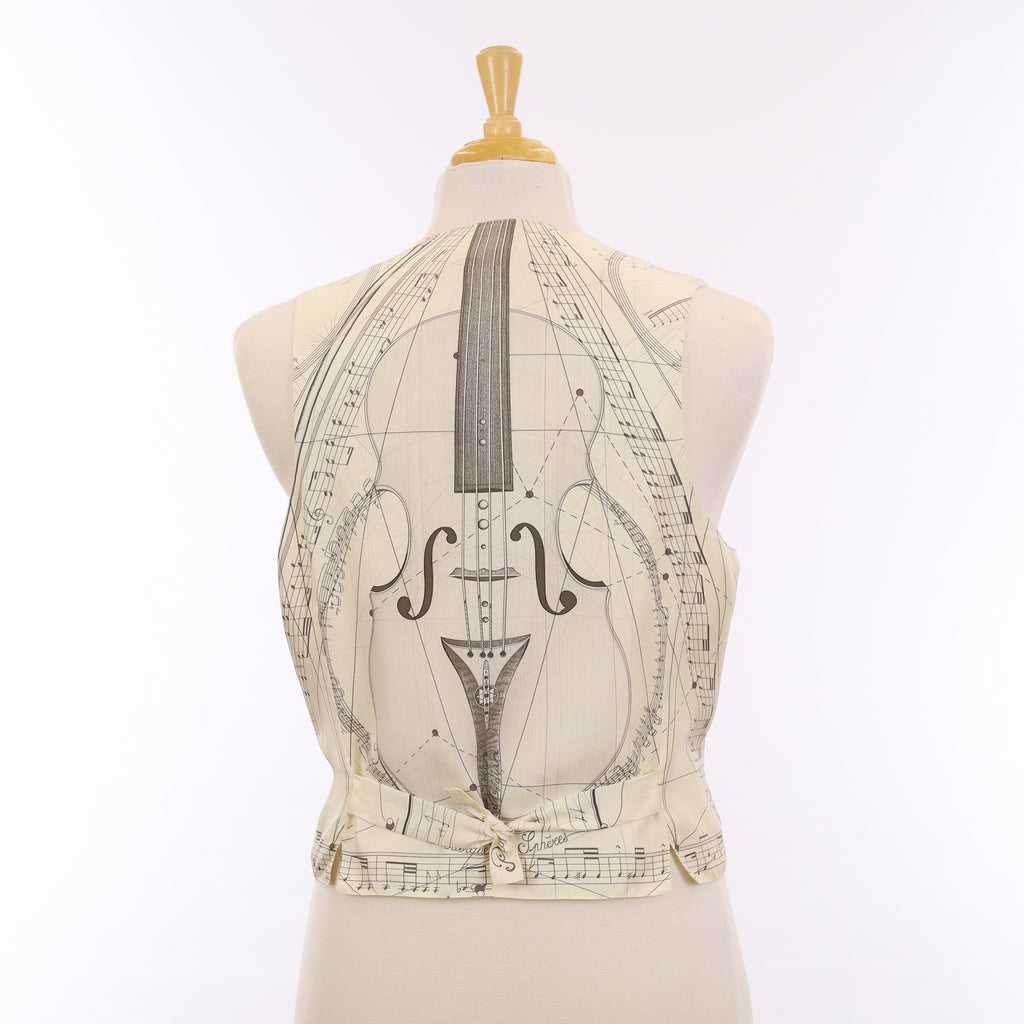 Hermès Men's Silk Waistcoat