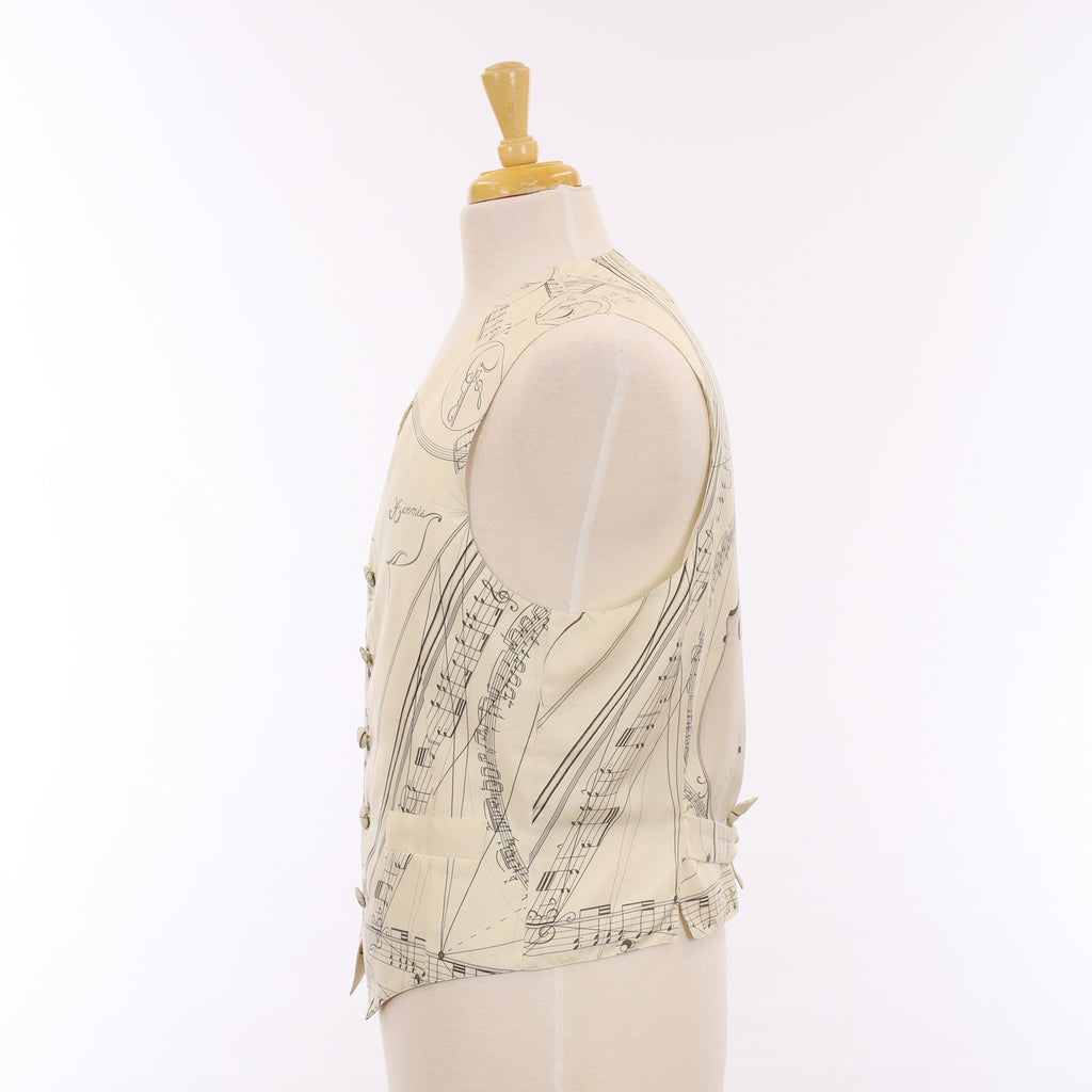 Hermès Men's Silk Waistcoat