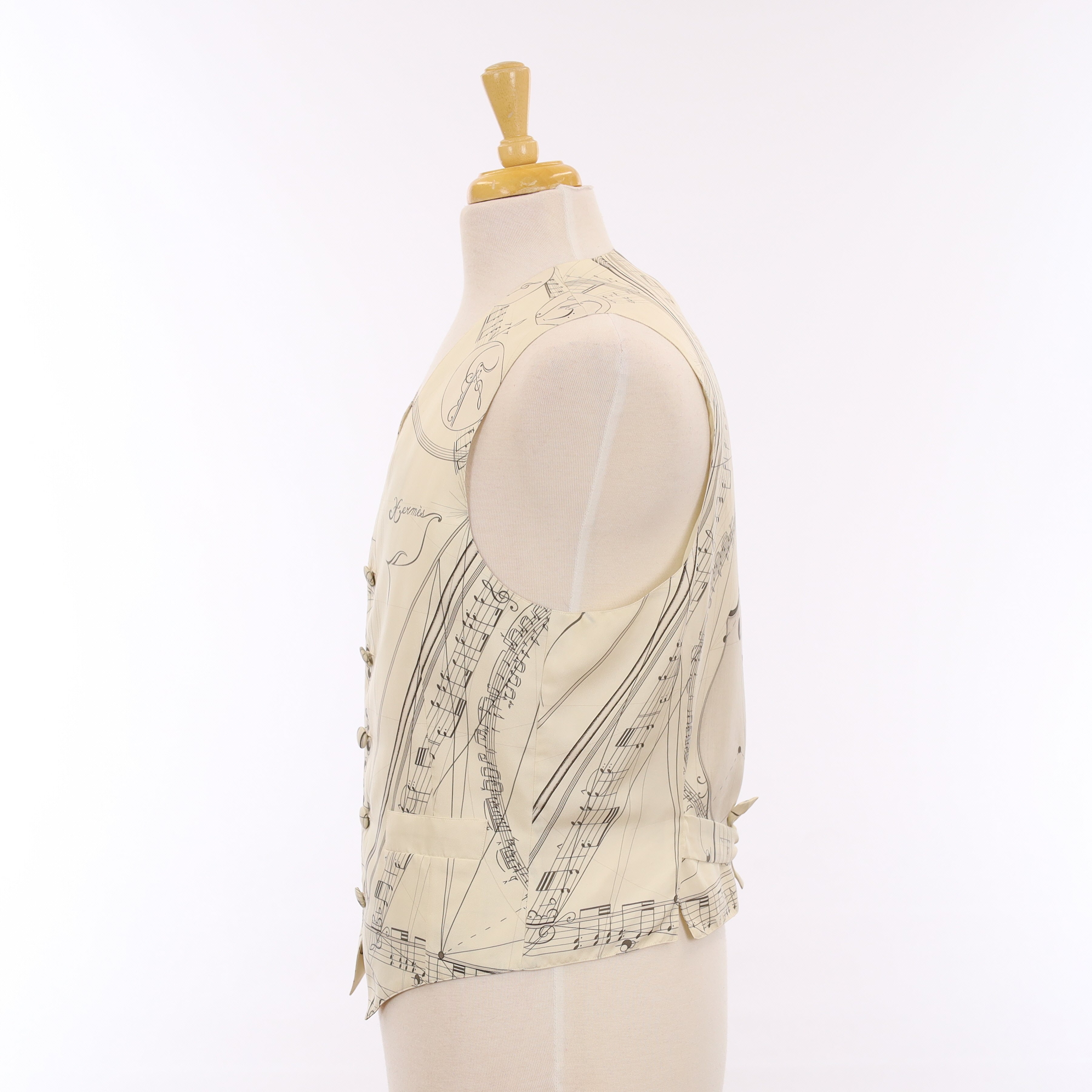 Hermès Men's Silk Waistcoat