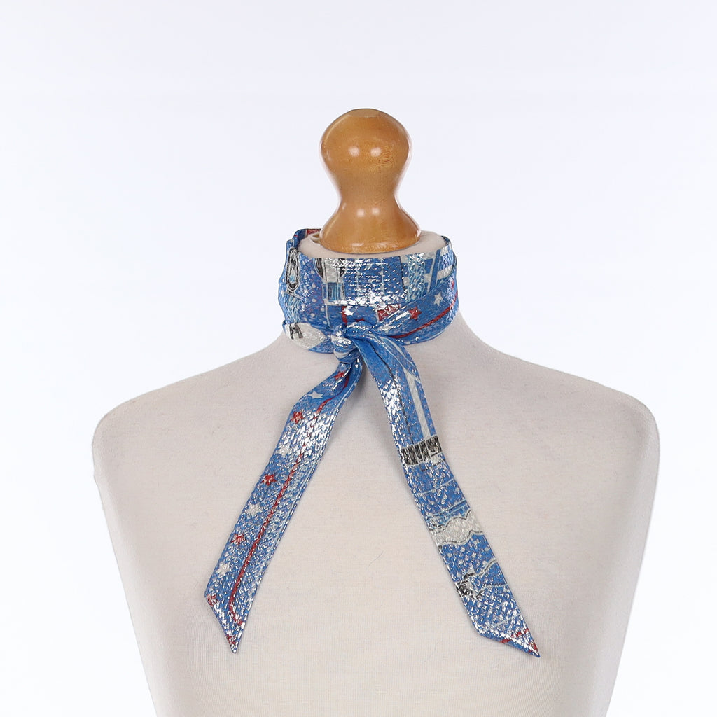 Brand New Boxed Hermès Silk Blend Twillon