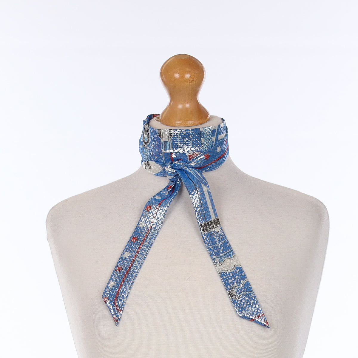 Brand New Boxed Hermès Silk Blend Twillon