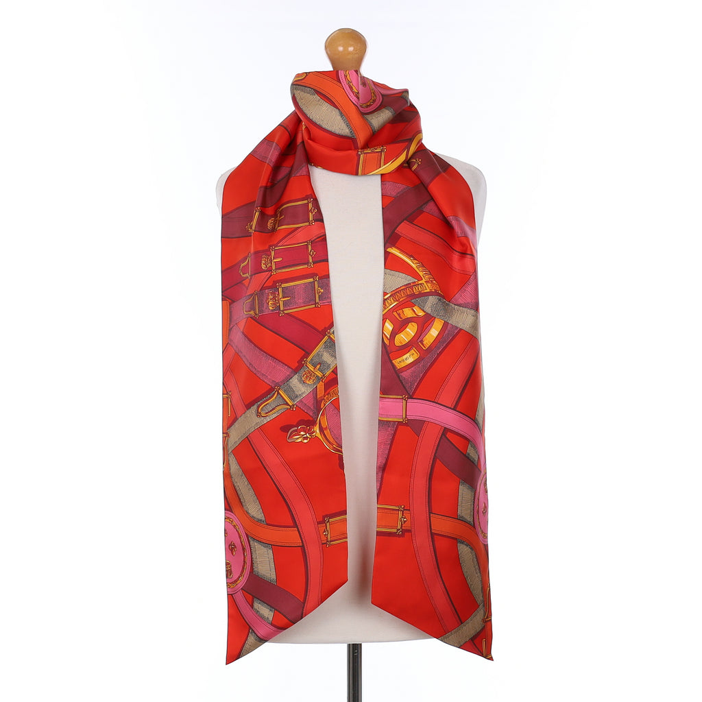 Pristine Boxed Hermès Maxi Twilly Silk Scarf