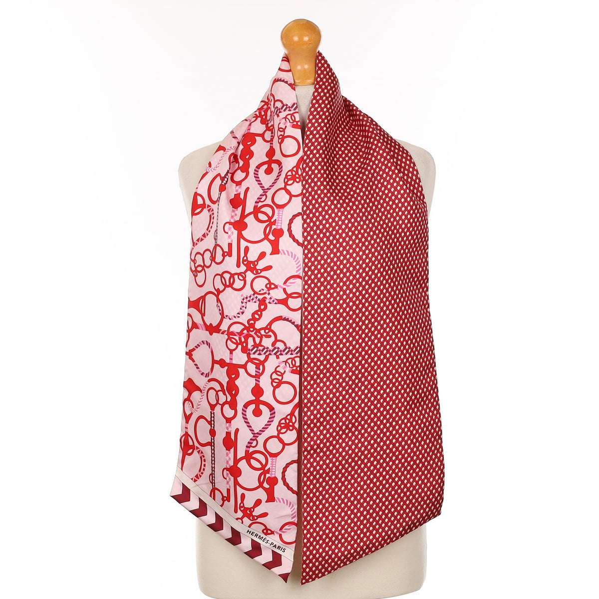Brand New Boxed Hermès Maxi Twilly Silk Scarf