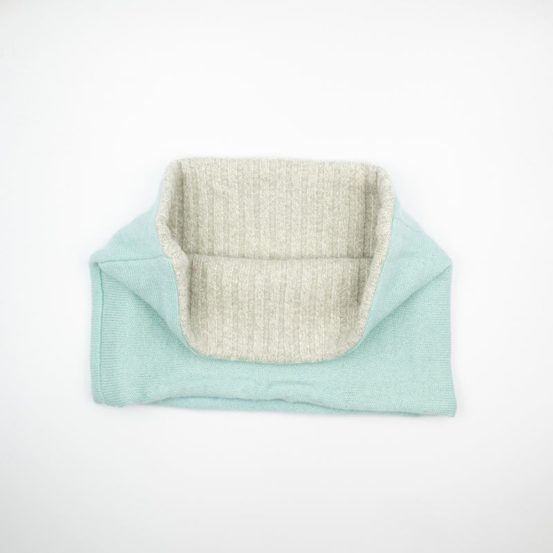 Mint Green and Soft Sage Neck Warmer