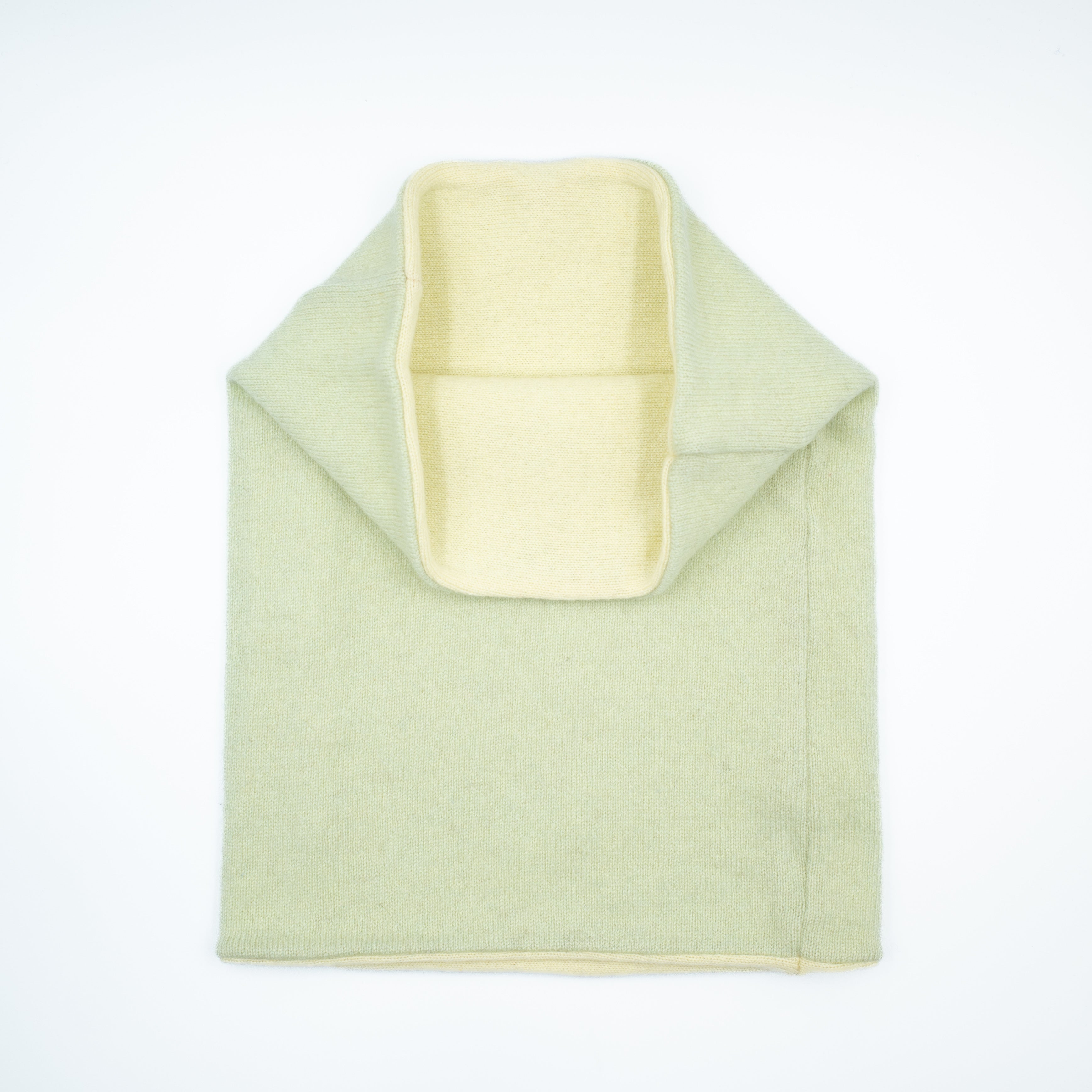 Lime Green and Yellow Double Layered Snood