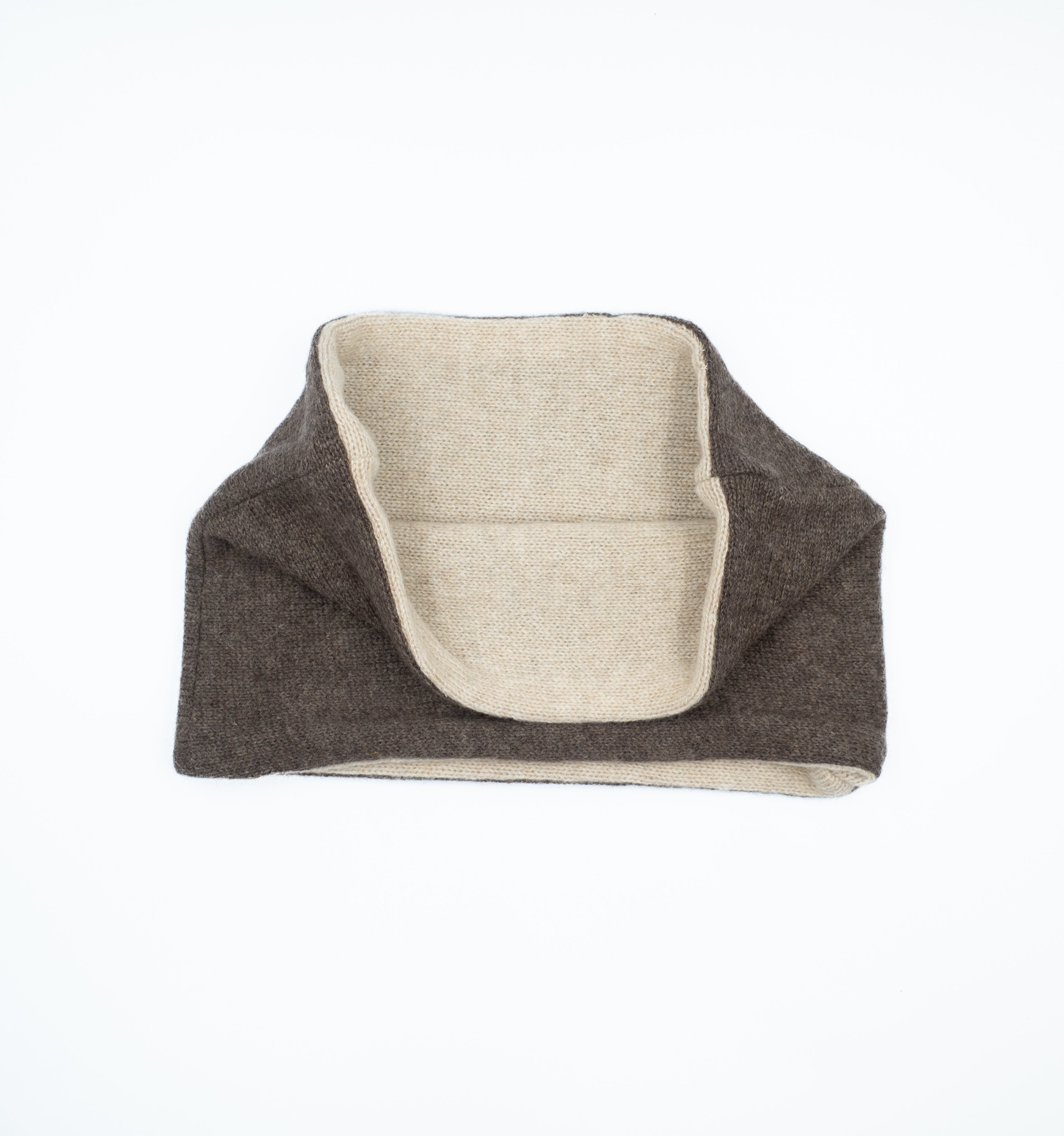 Men’s Mouse Brown and Biscuit Neck Warmer