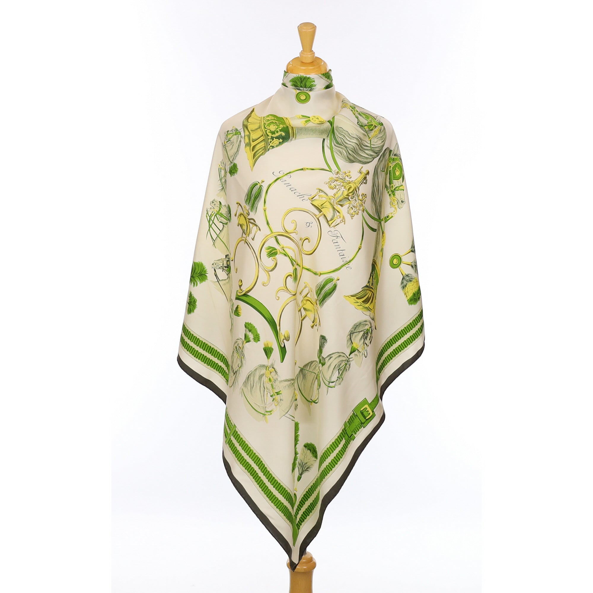Hermès Panache & Fantaisie Silk Scarf