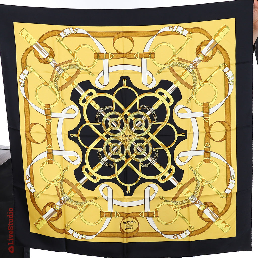 Hermès Eperon D’Or Silk Scarf