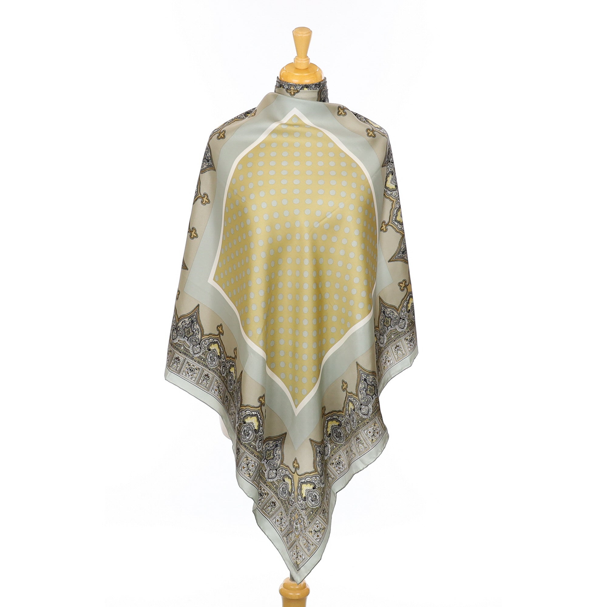 Large Paisley Silk Scarf