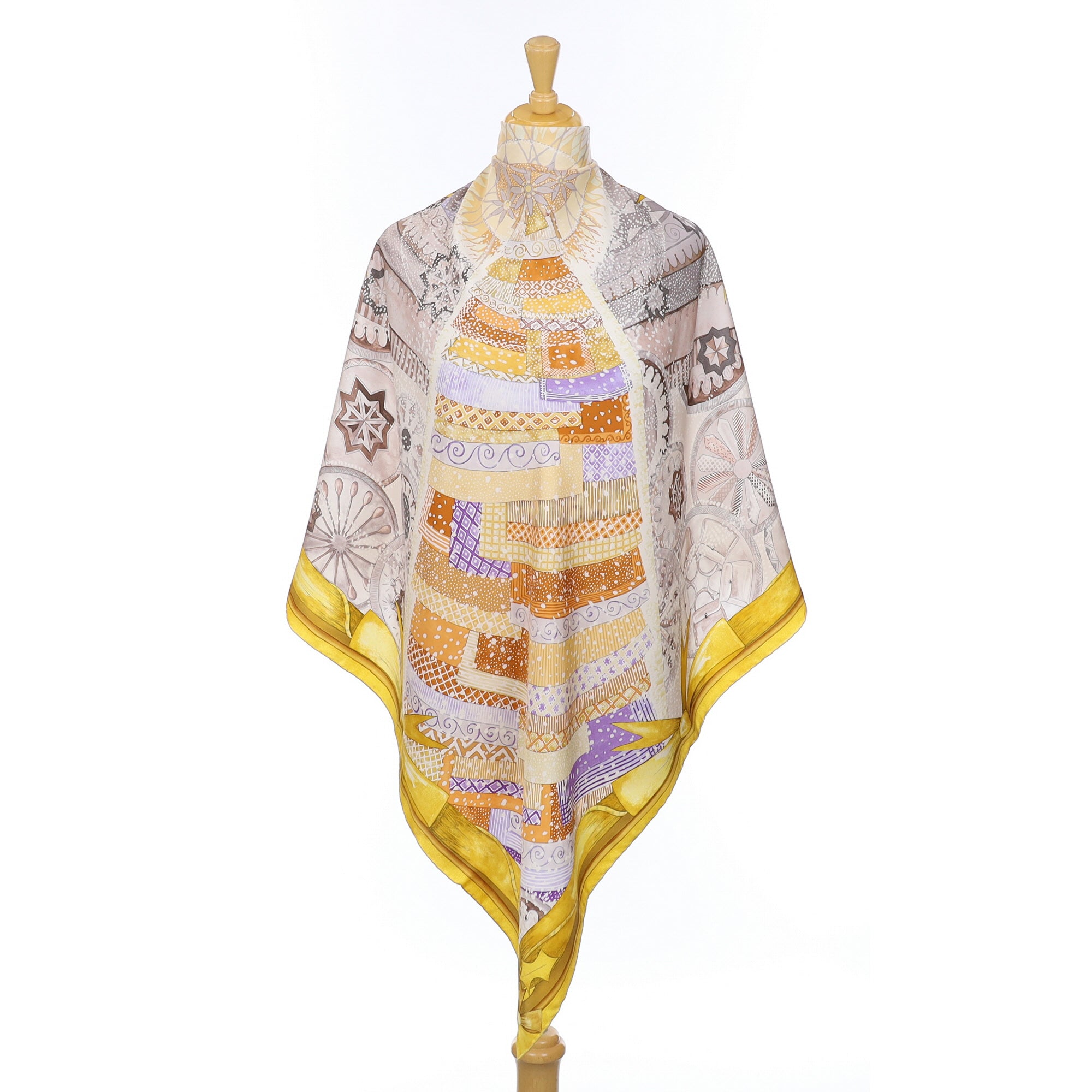 Brand New Boxed Asprey Silk Scarf