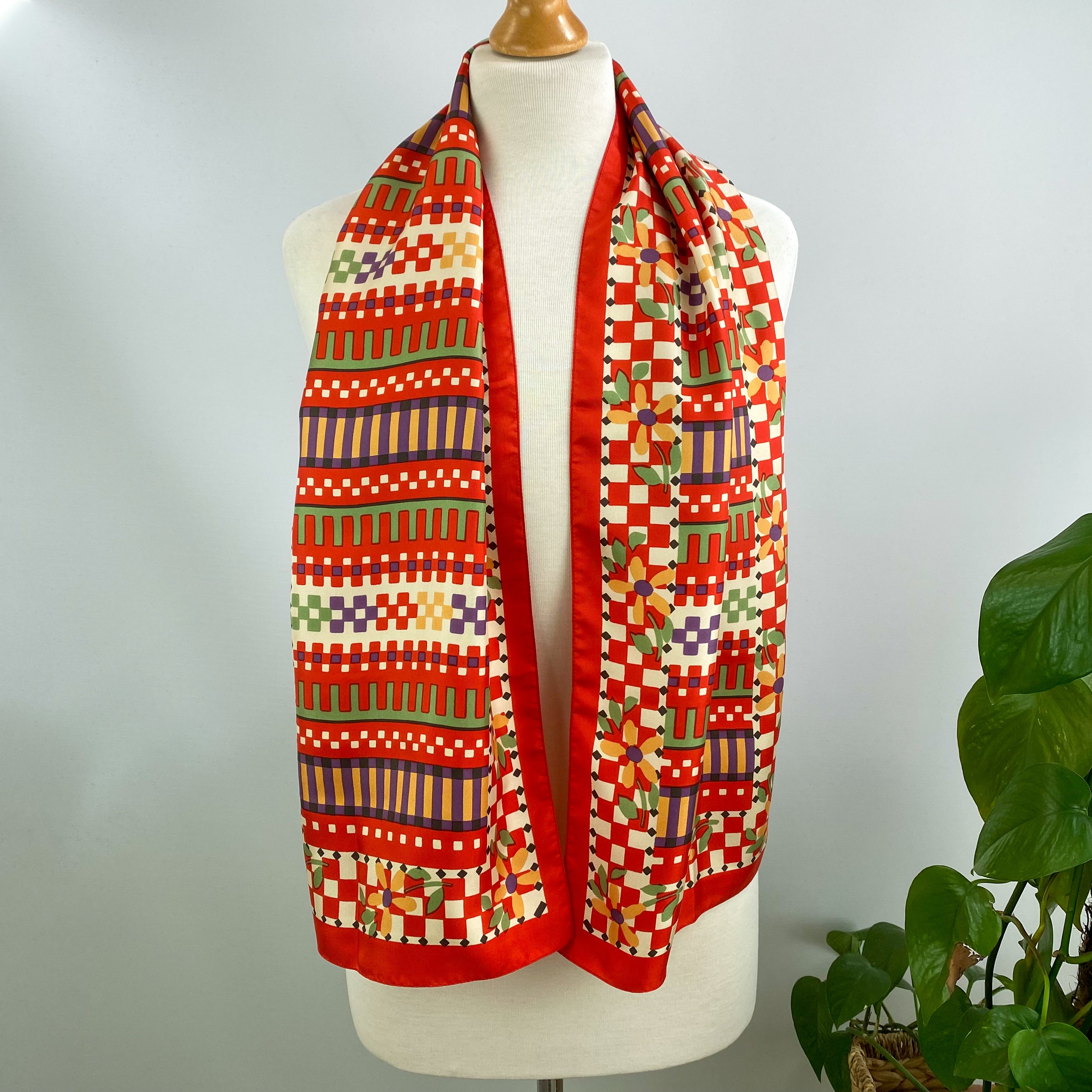 1970’s Liberty Long Silk Scarf