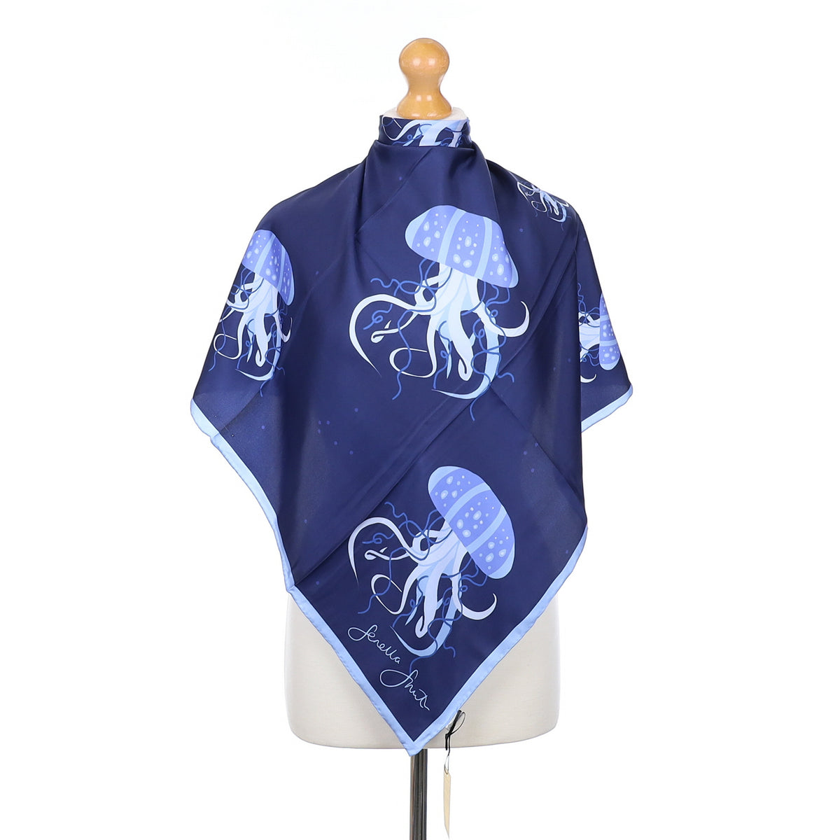 Brand New Fenella Smith Jellyfish Silk Scarf