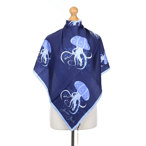 Brand New Fenella Smith Jellyfish Silk Scarf